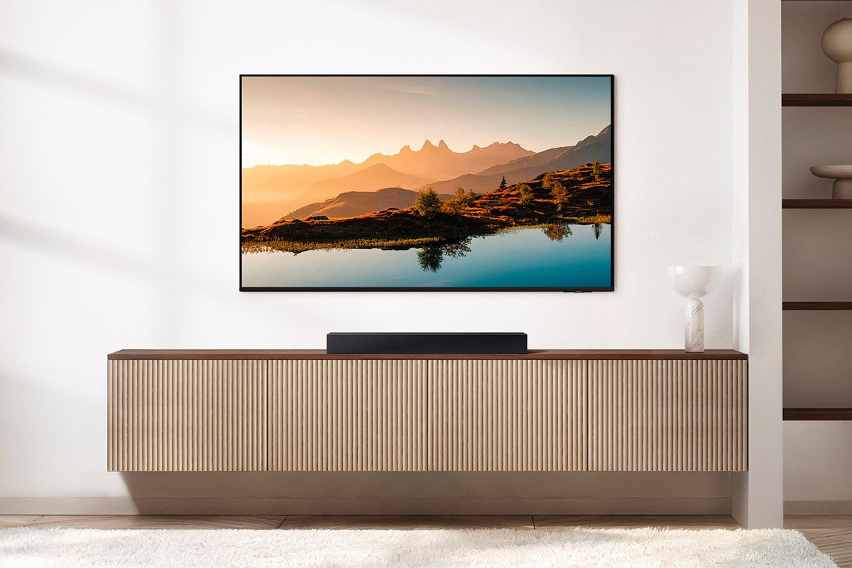 Samsung Soundbar HW-B410GF soundbar 2.0-kanaal surround sound systeem, game mode, één afstandsbediening