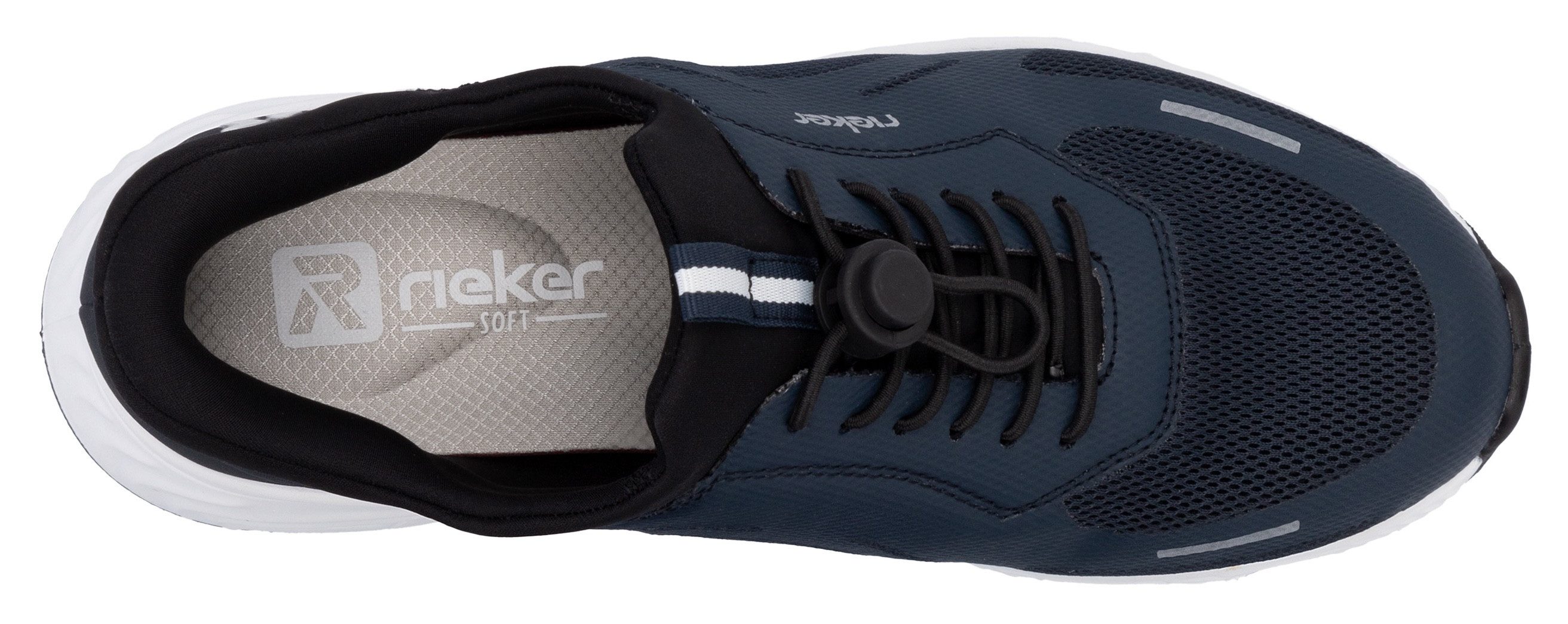 RIEKER Sport Slip-on sneakers Ready2GO , vrijetijdssneaker, lage schoen, instapschoen met snel sluiting