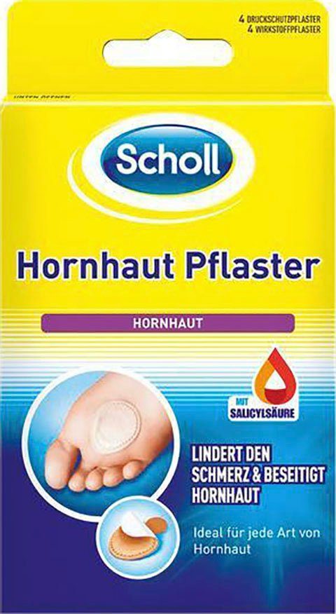 Scholl Eeltpleisters Voor het verwijderen van eelt op de voeten (set, 8 stuks)