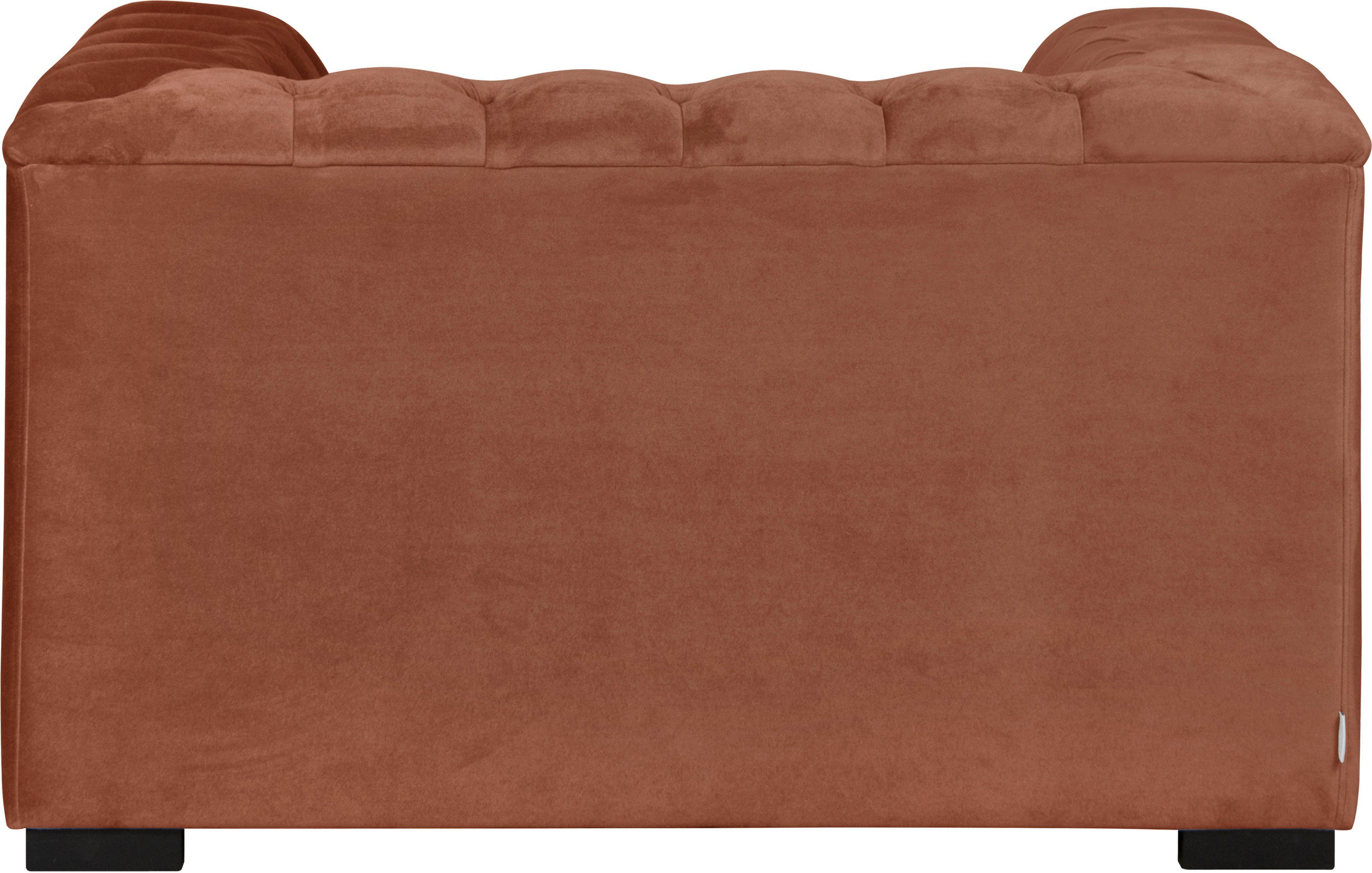 Guido Maria Kretschmer Home&Living Chesterfield-fauteuil Kalina stoel klassieke chesterfield knoopdetails, zeer hoogwaardige afwerking