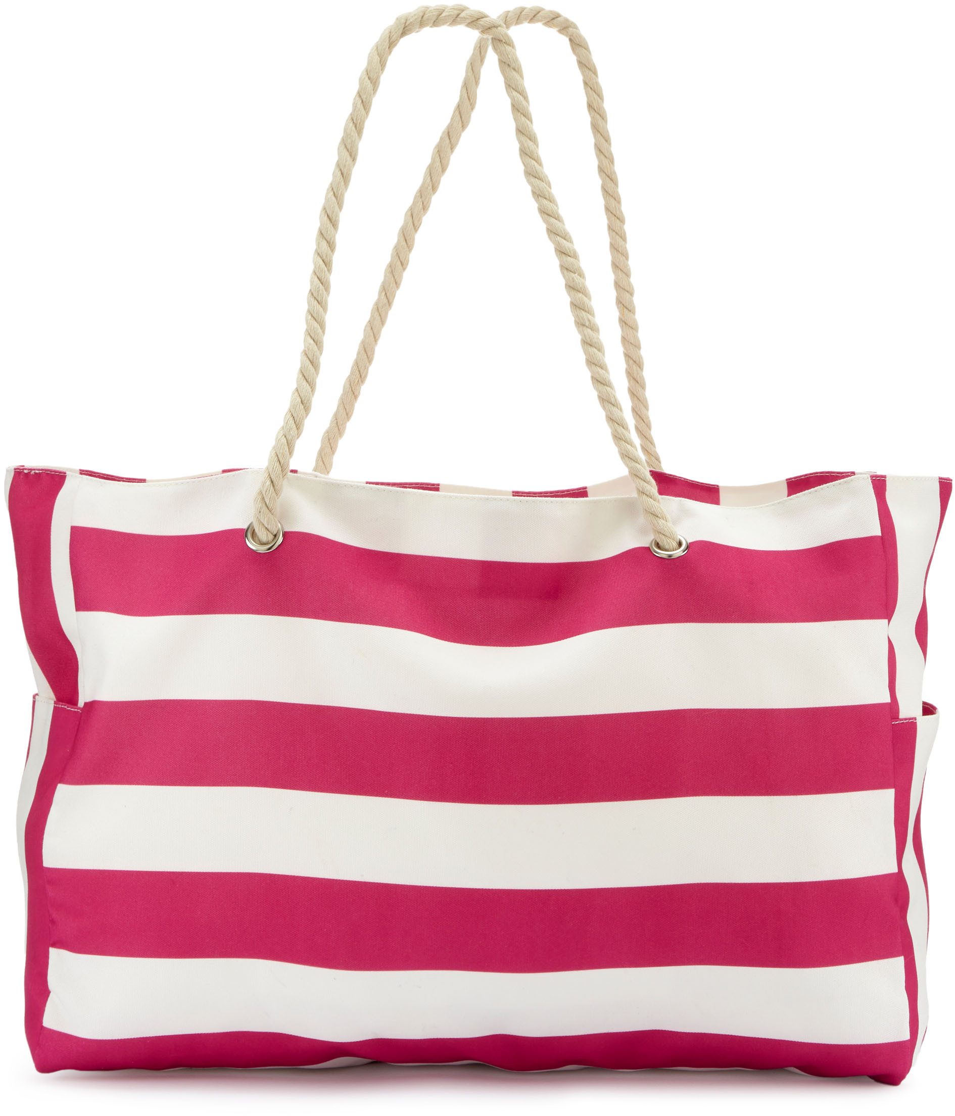 Vivance Shopper Strandtas Schoudertas, zomertas, handtas, draagtas VEGAN