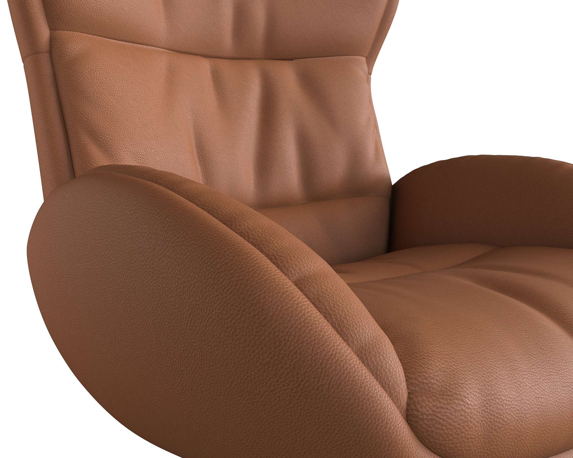 FLEXLUX Relaxfauteuil Haze, TV-stoel, fauteuil, stoffeerstoel Rugdeelverstelling, draaibaar, voet zwart