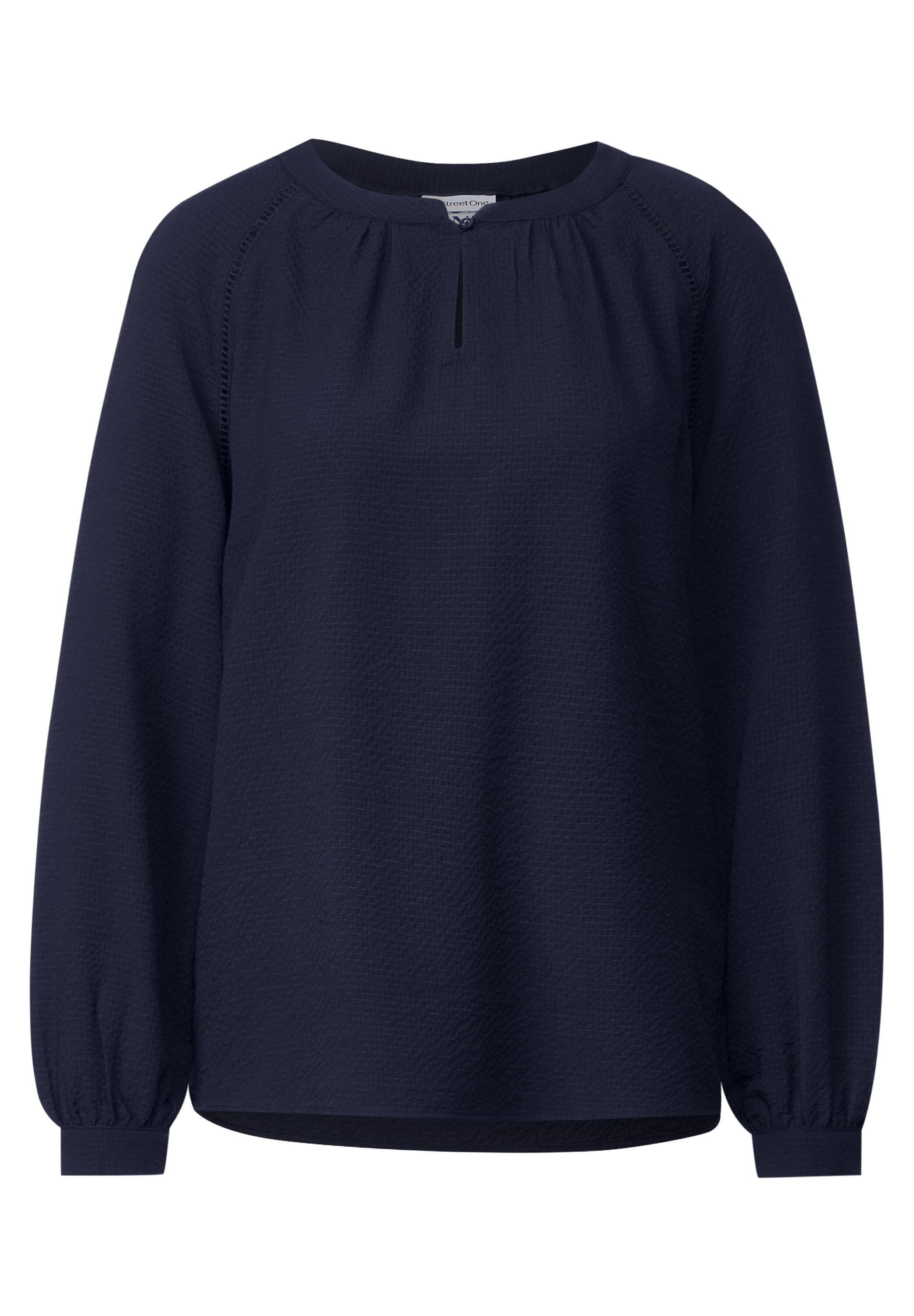STREET ONE Blouse met lange mouwen met raglanmouwen