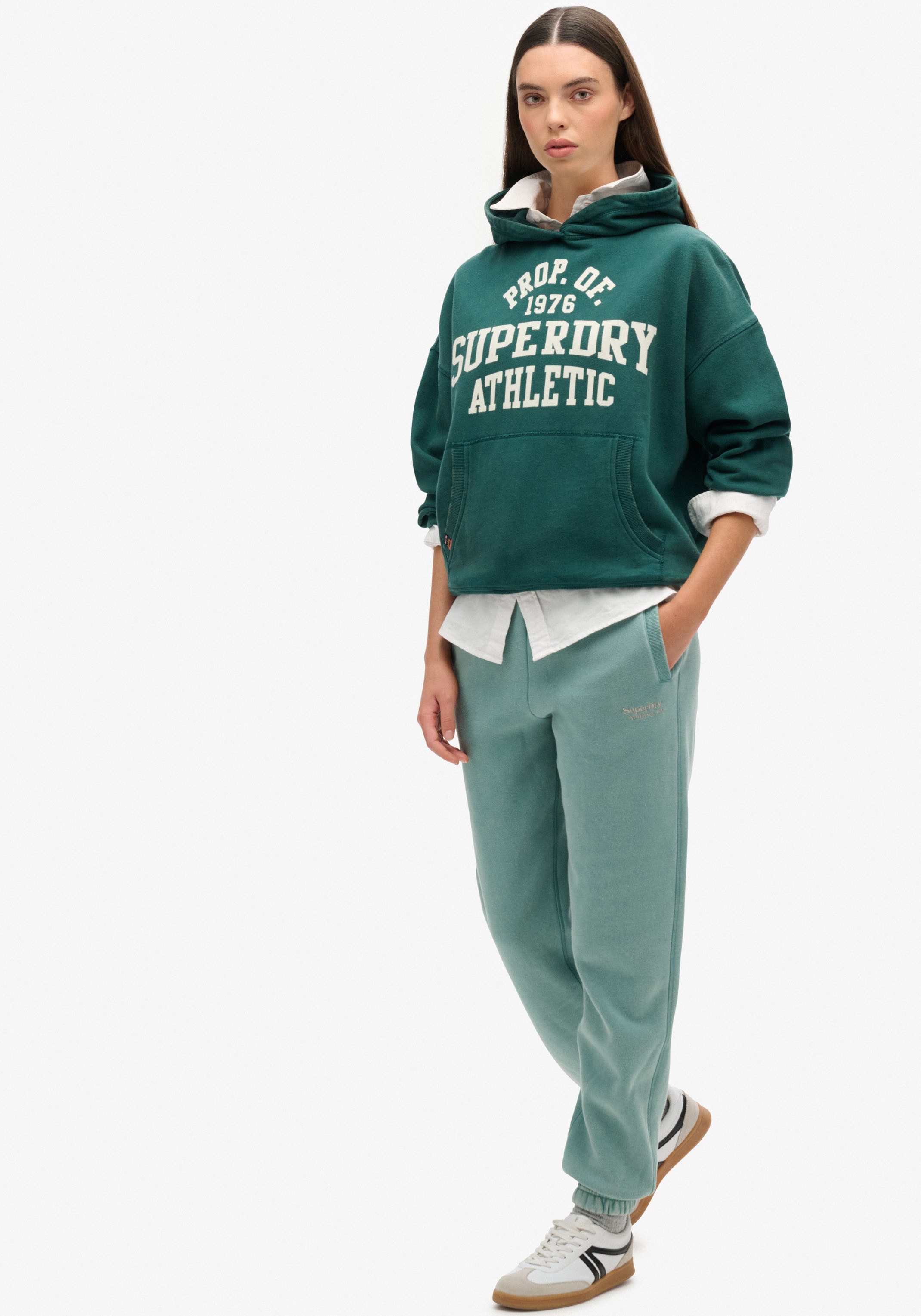 Superdry Joggingbroek SU-ESSENTIAL LOGO CUFF JOGGER