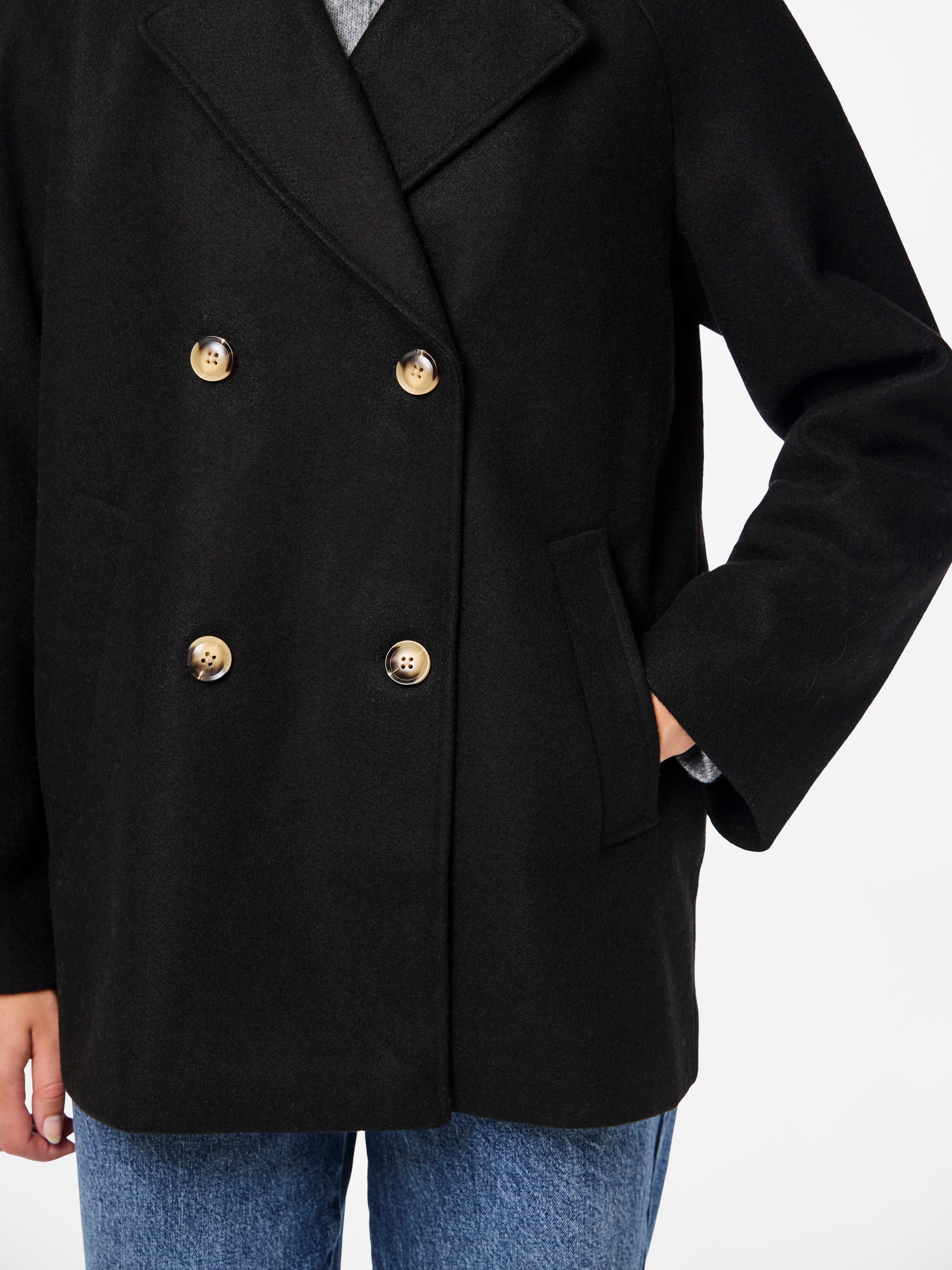 pieces Korte jas PCMARBEL COAT NOOS