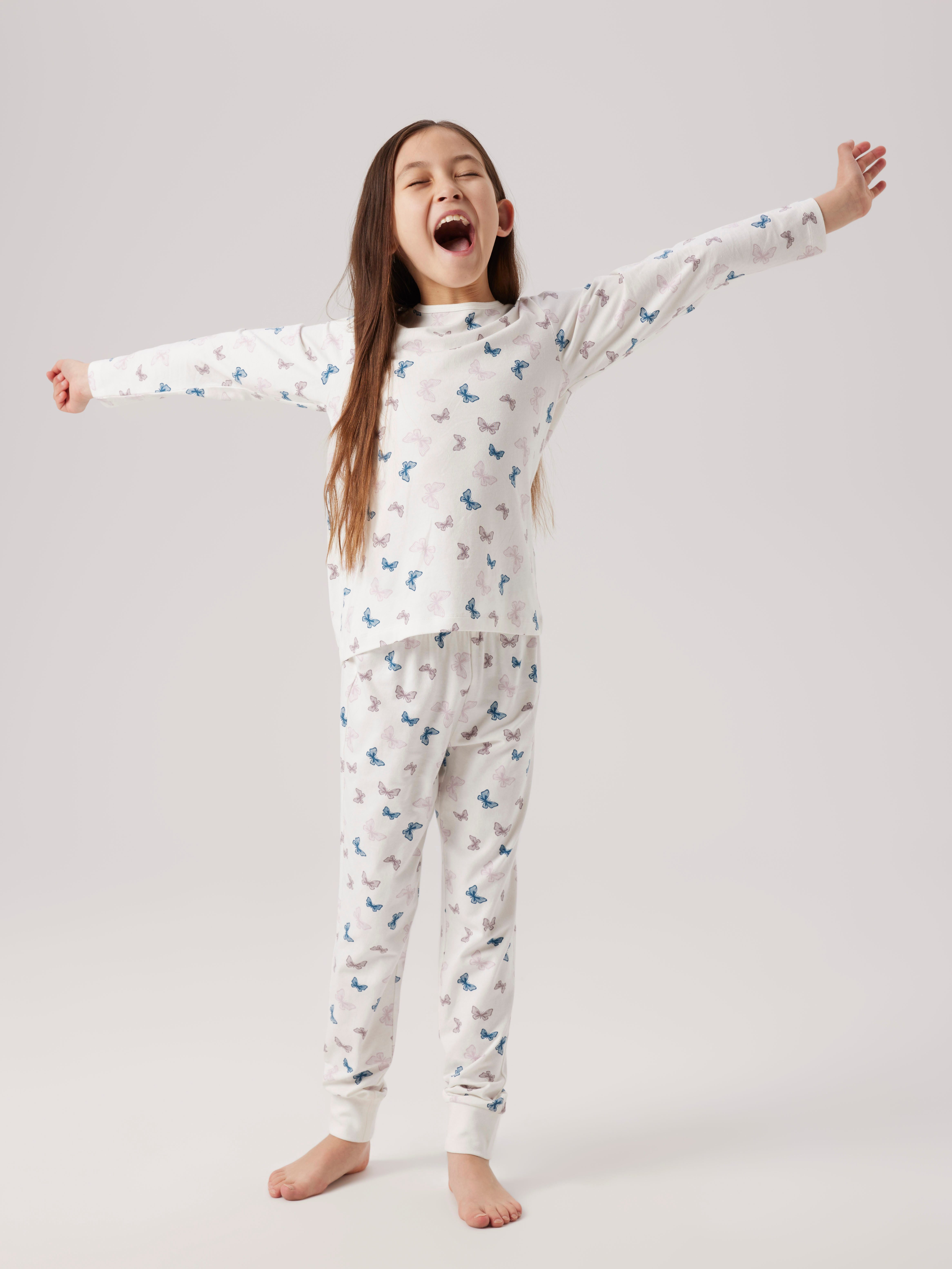 Name It Pyjama NKFNIGHTSET JET STREAM BUTTERFLY NOOS