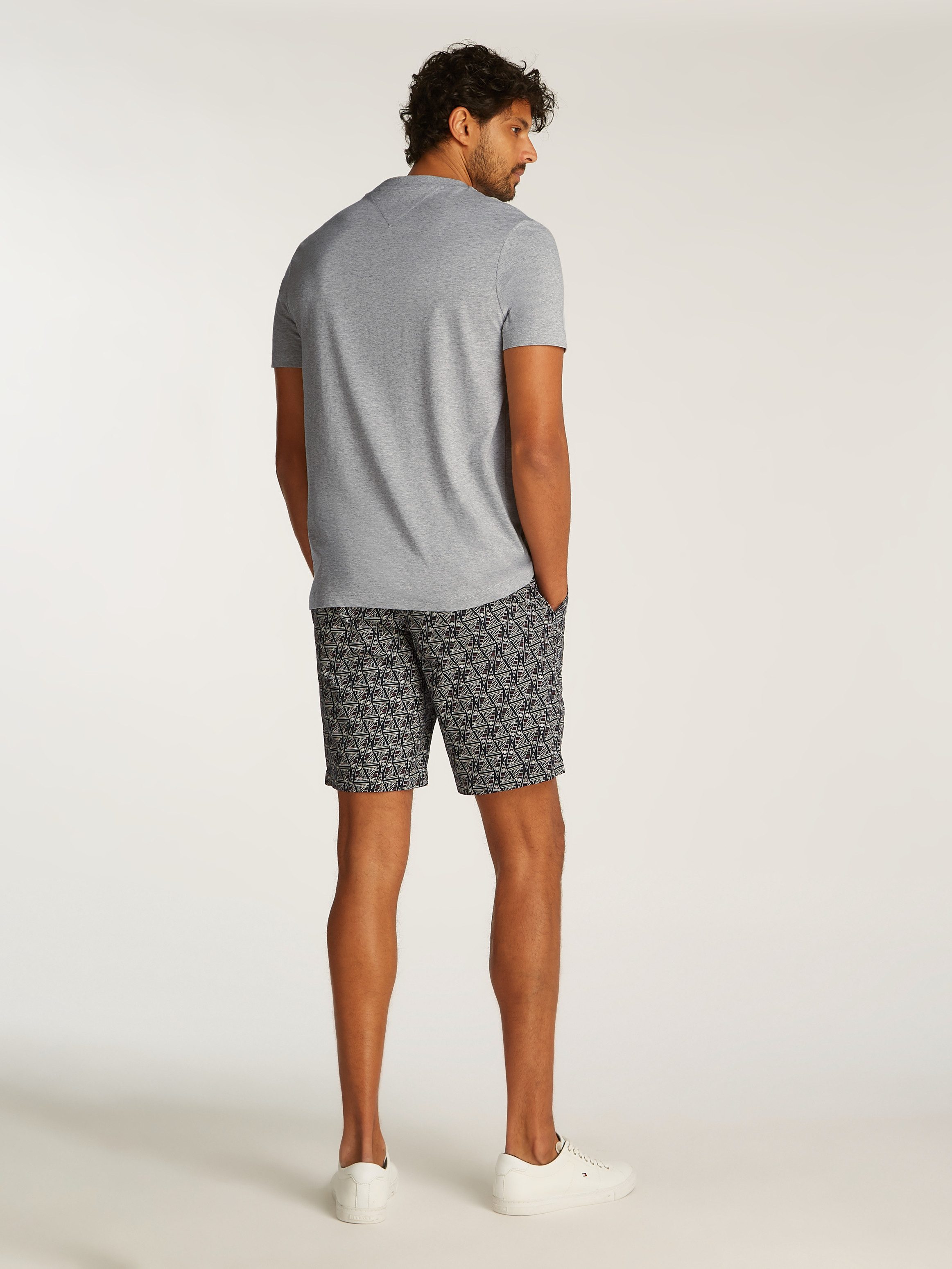 Tommy Hilfiger Shirt met ronde hals HILFIGER STACK TEE