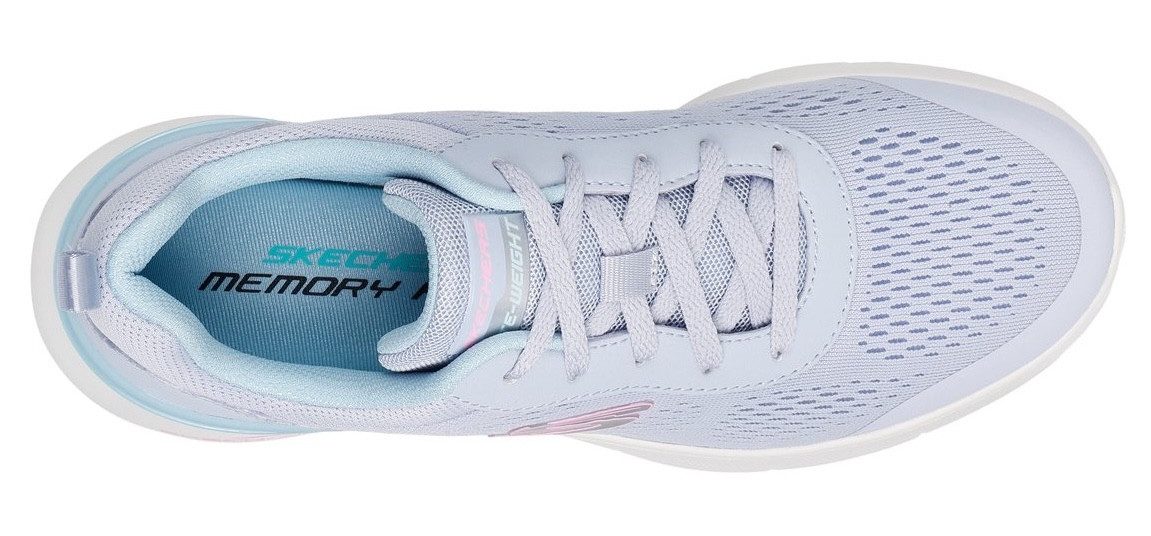 Skechers Sneakers SKECH-AIR DYNAMIGHT 2.0-NEW HEIGHTS , veterschoen, fitnessschoen, lage schoen, vrijetijdsschoen met memory foam