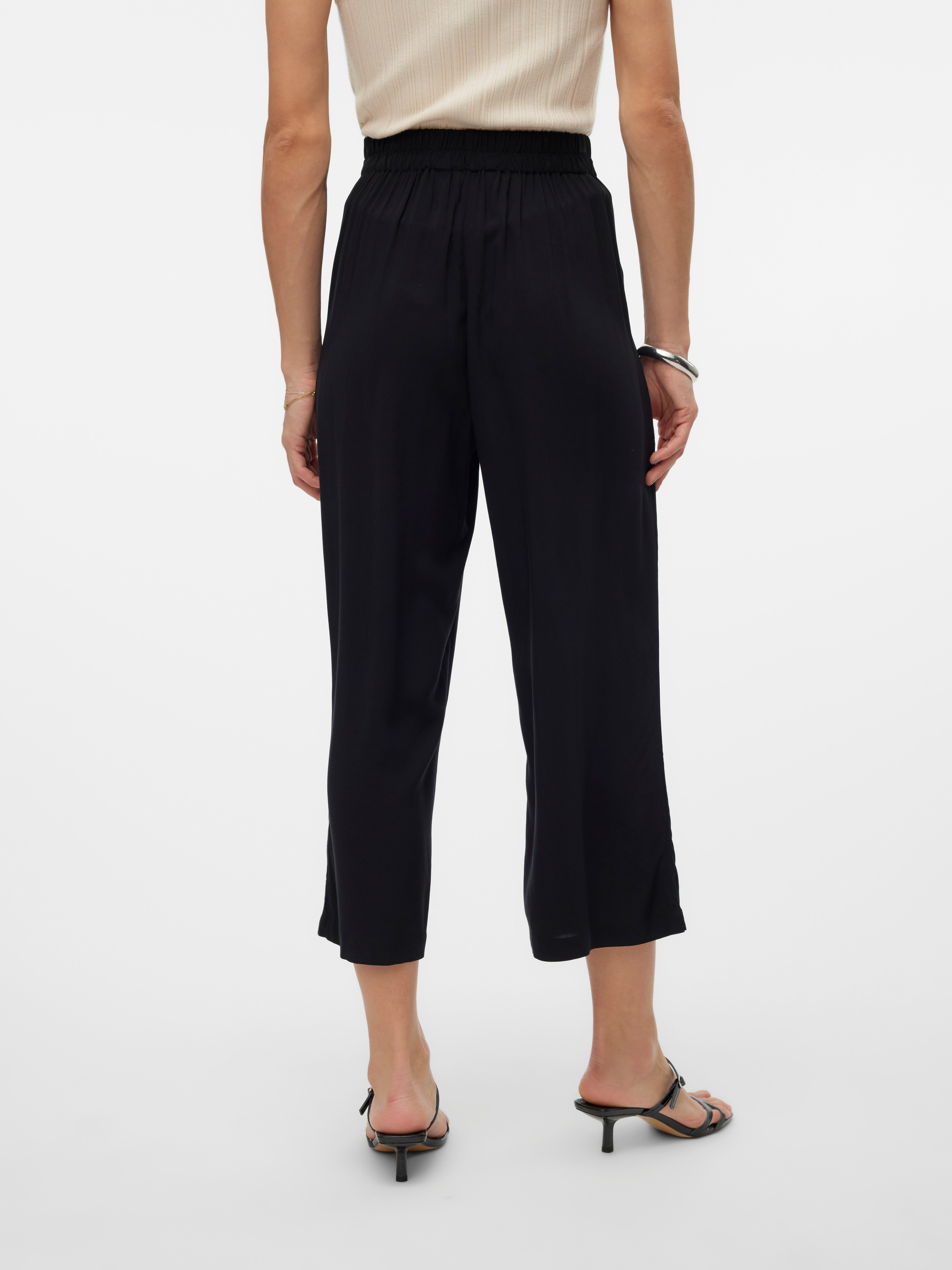 Vero Moda Comfortbroek VMEASY JOY HW CULOTTE PANTS WVN GA