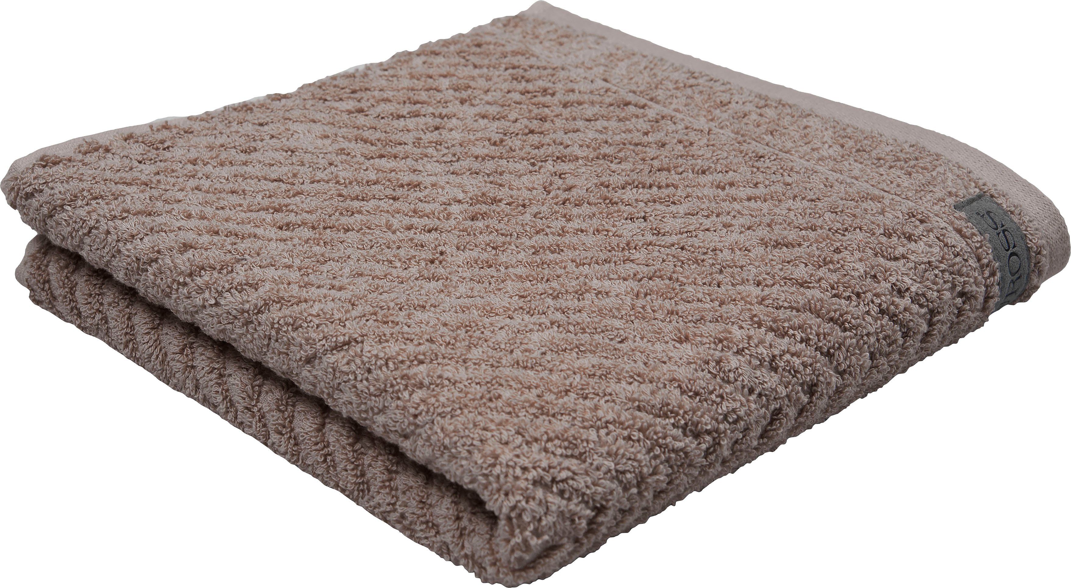 ROSS Handdoek Smart Uni-rib met velourslabel (2 stuks)