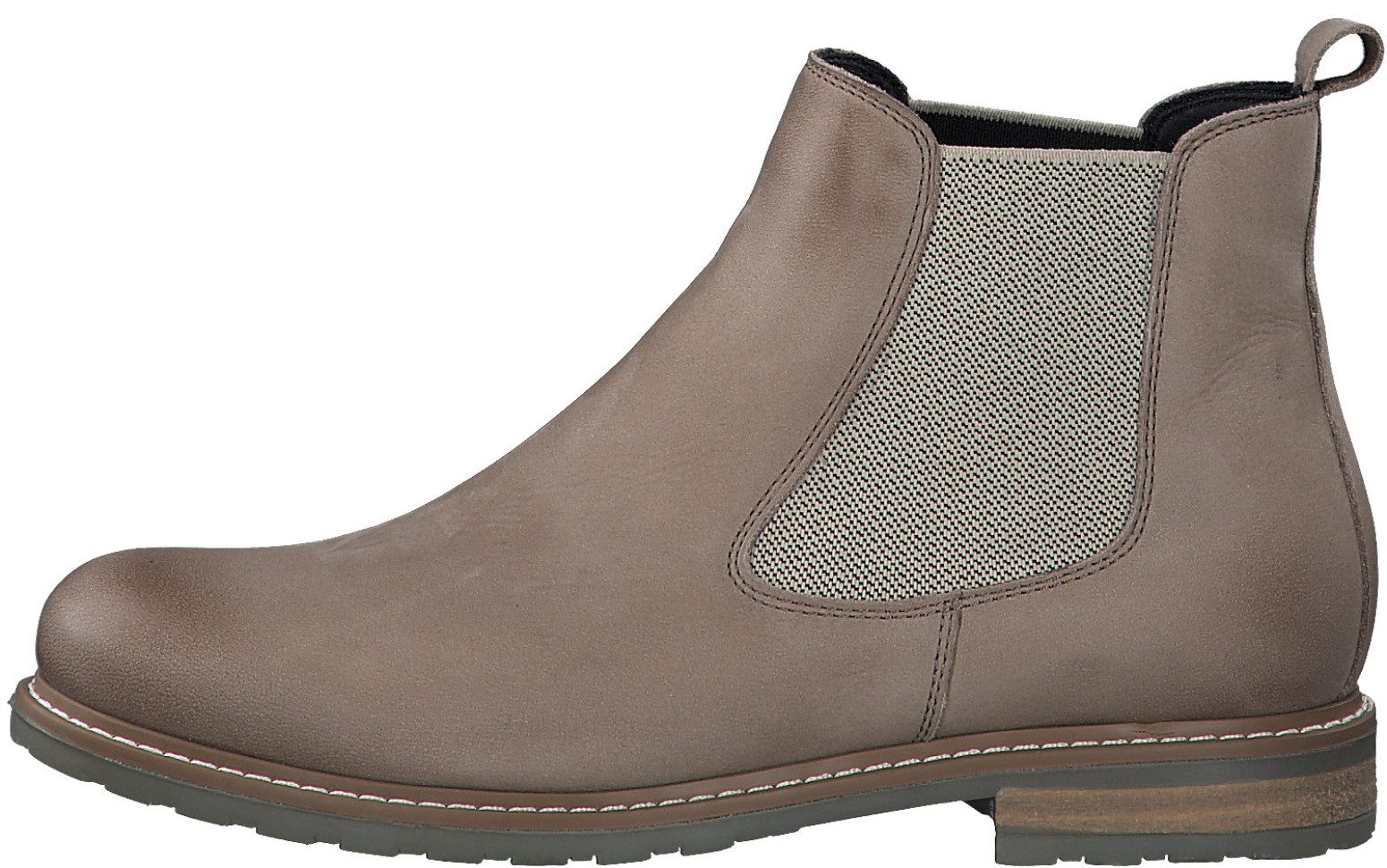 Tamaris Chelsea-boots hakken, enkellaars, zakelijke schoen, instaplaarzen, aantrek-lus