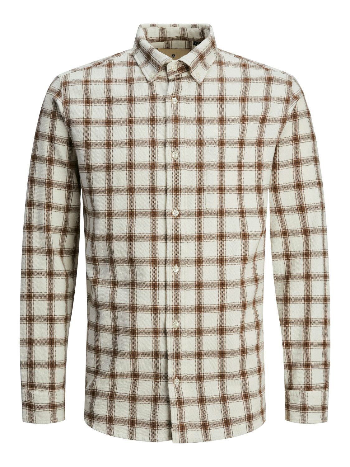 Jack & Jones Overhemd met lange mouwen JPRBLUBROOK CHECK STRUCTURE L/S SHIRT SN