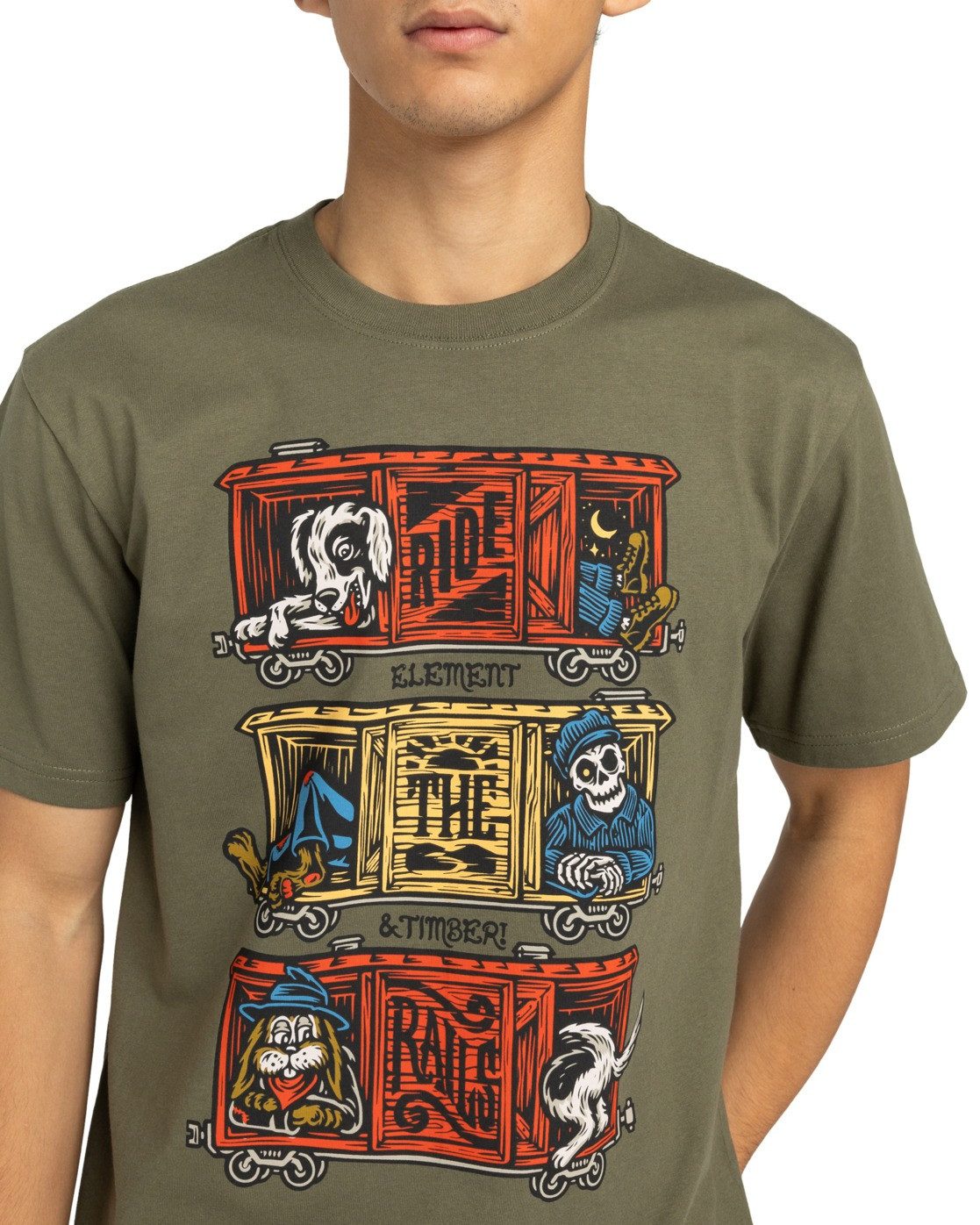 Element T-shirt Timber Boxcar