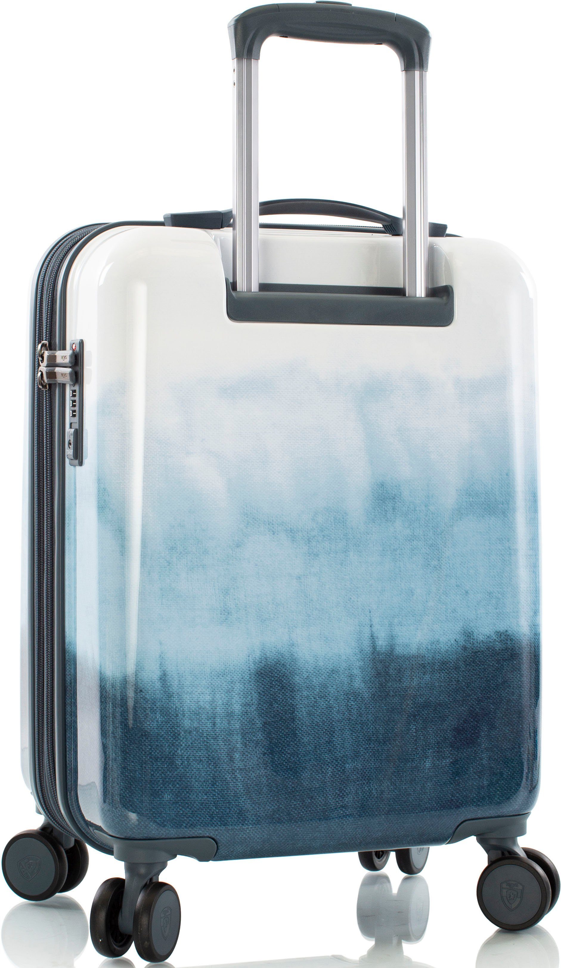 Heys Hardshell-trolley Tie-Dye blauw, 53 cm Heys x Joachim Llambi handbagagekoffer reisbagage
