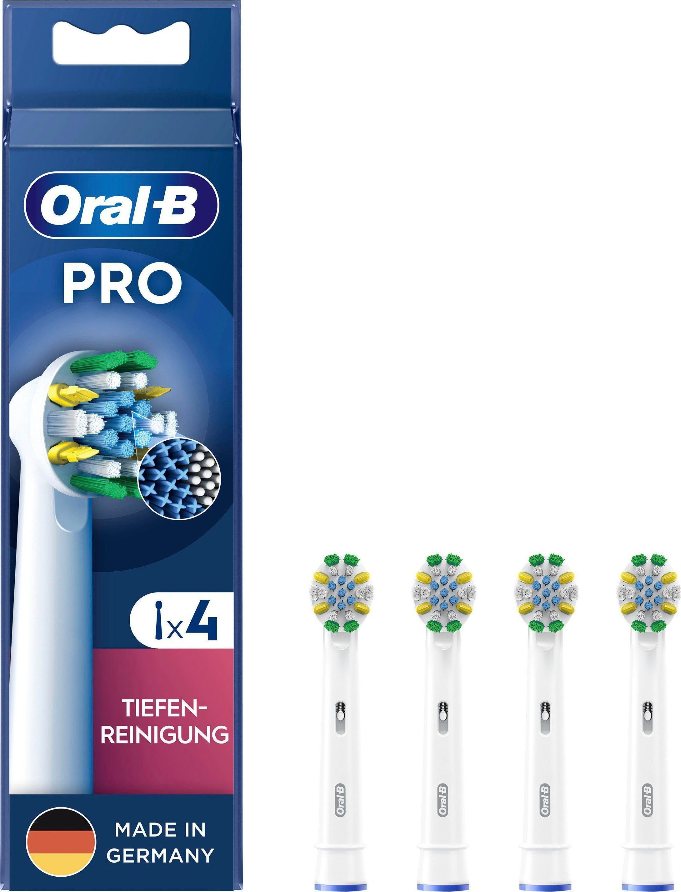 Oral B Opzetborsteltjes Pro Tiefenreinigung