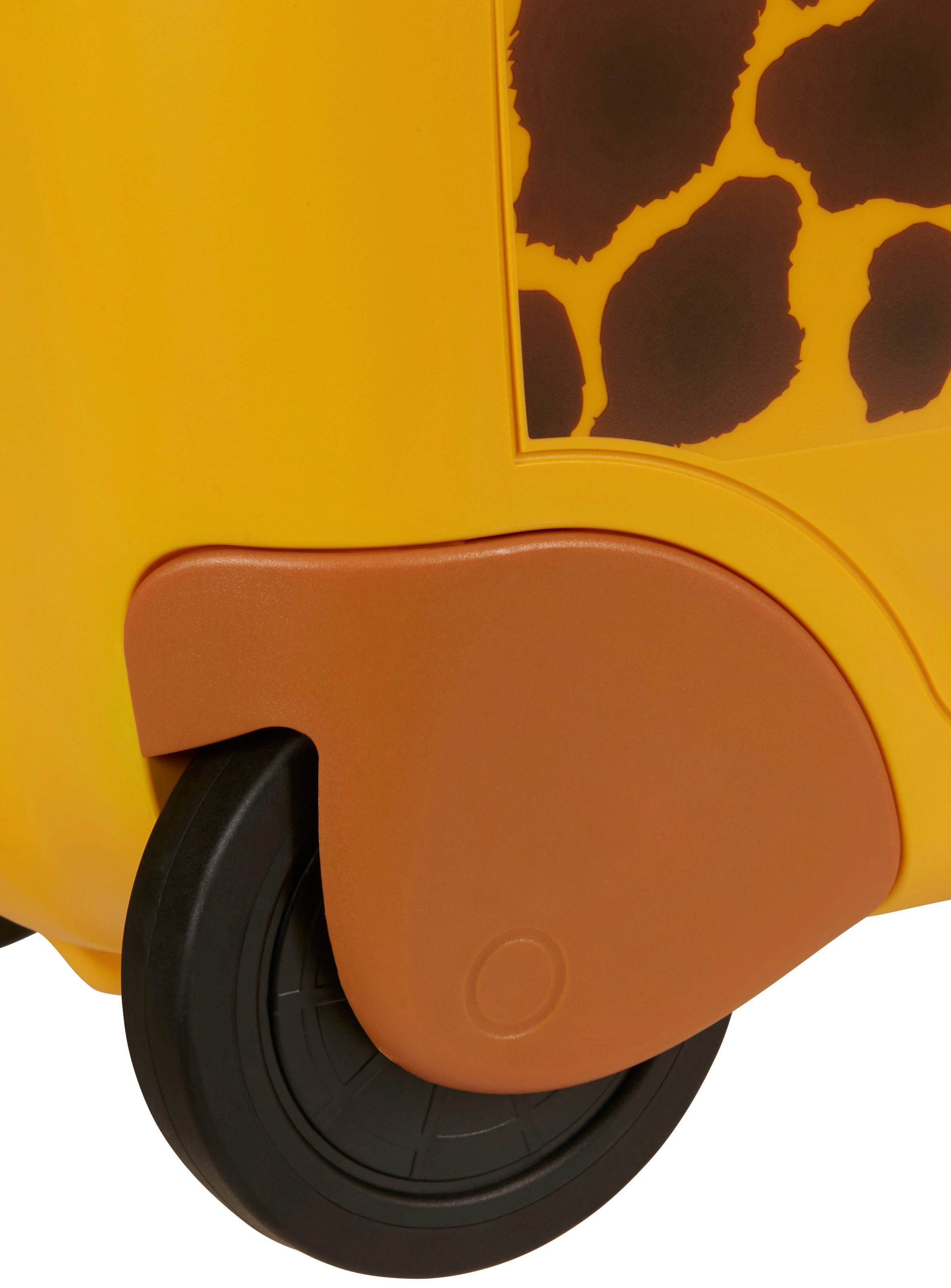 Samsonite Kinderkoffer Dream2Go Ride-on Trolley Giraffe Kinder reis koffer handbagage om op te zitten en te trekken