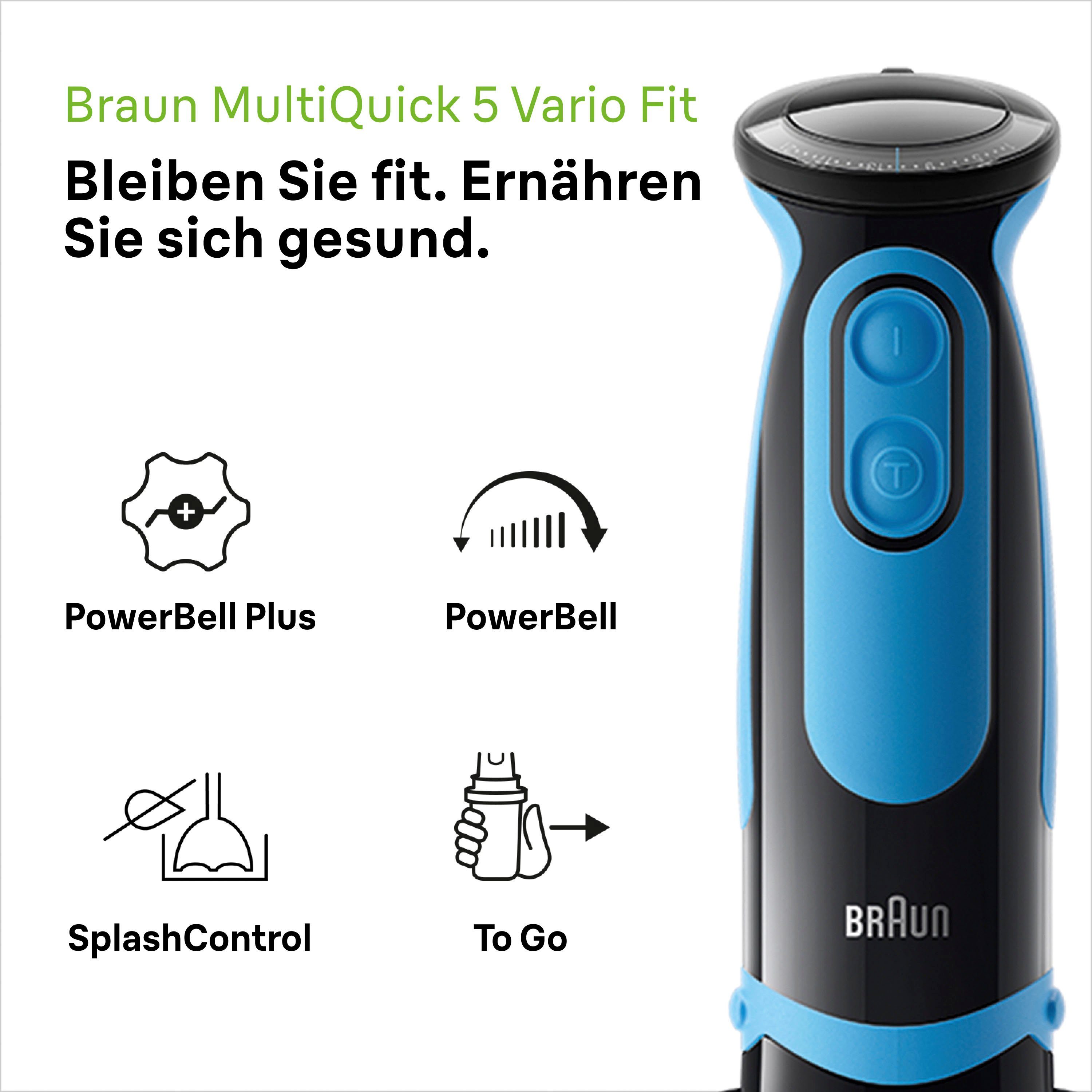 Braun Staafmixer MQ 5252 BKBL MultiQuick 5 Vario