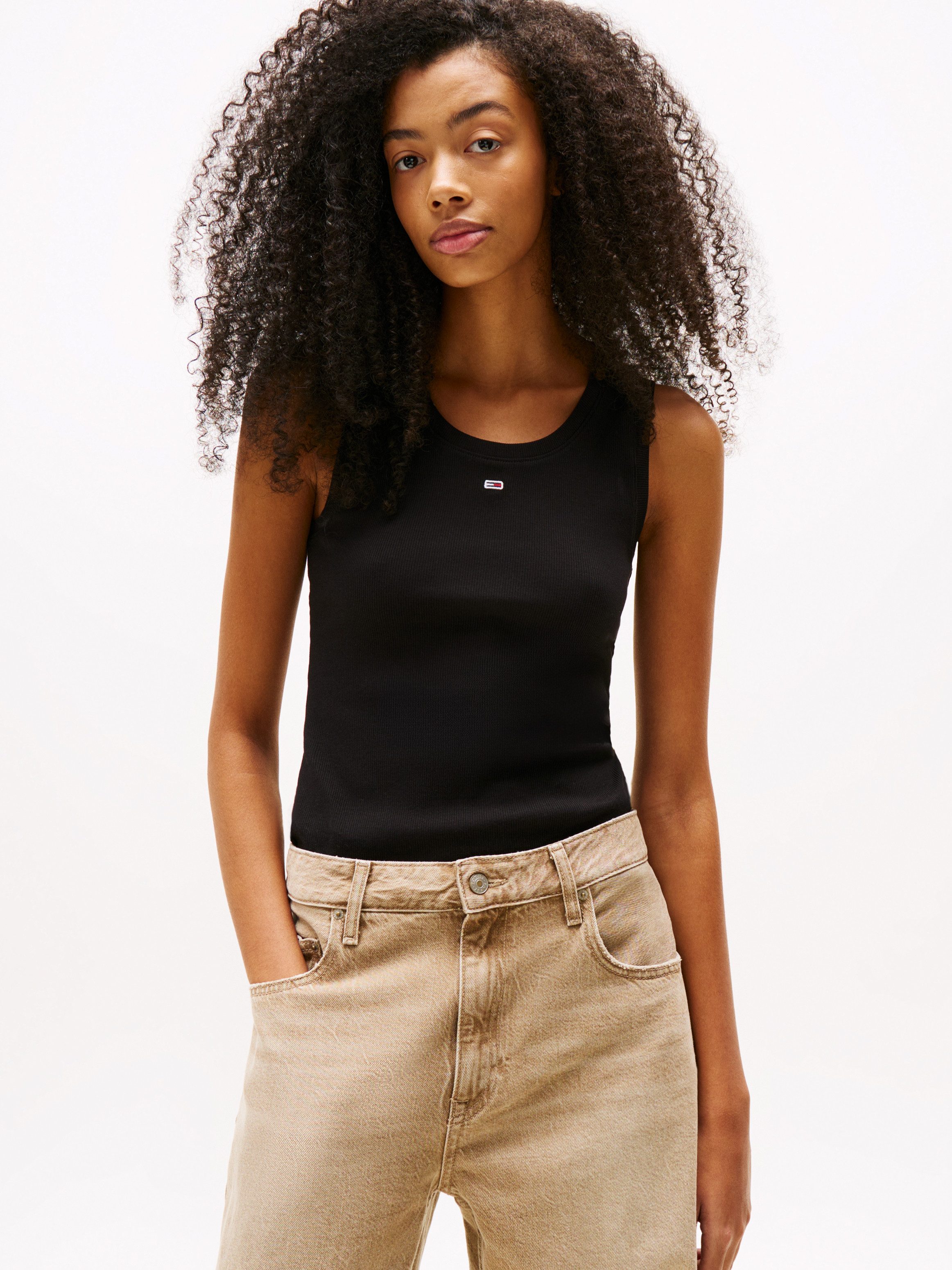 Tommy Jeans Curve Tanktop TJW ESSENTIAL RIB TANK EXT