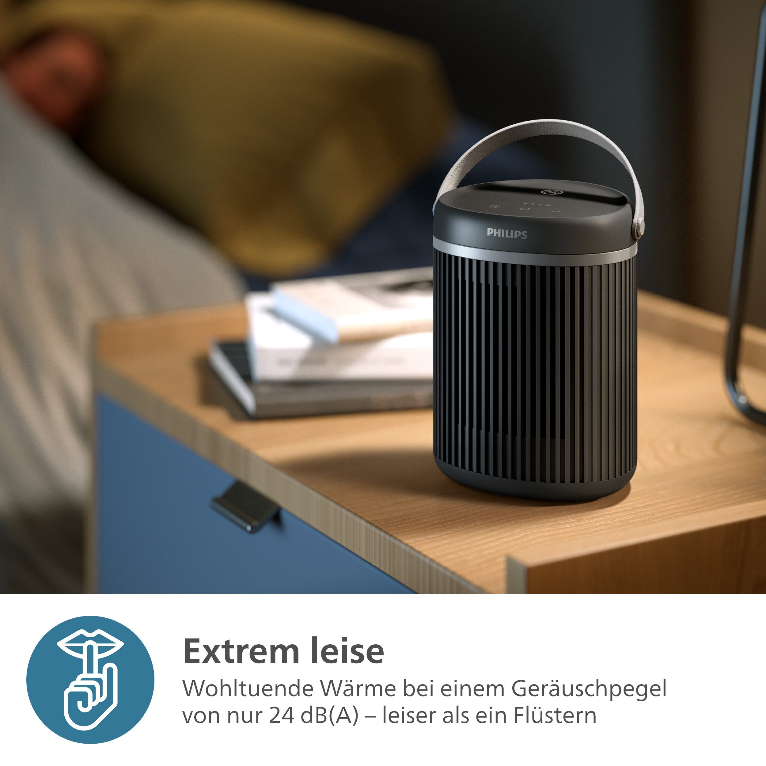 Philips Ventilatorkachel Van keramiek, compact 3000 Series CX3120/01, bespaart tot 50% energie