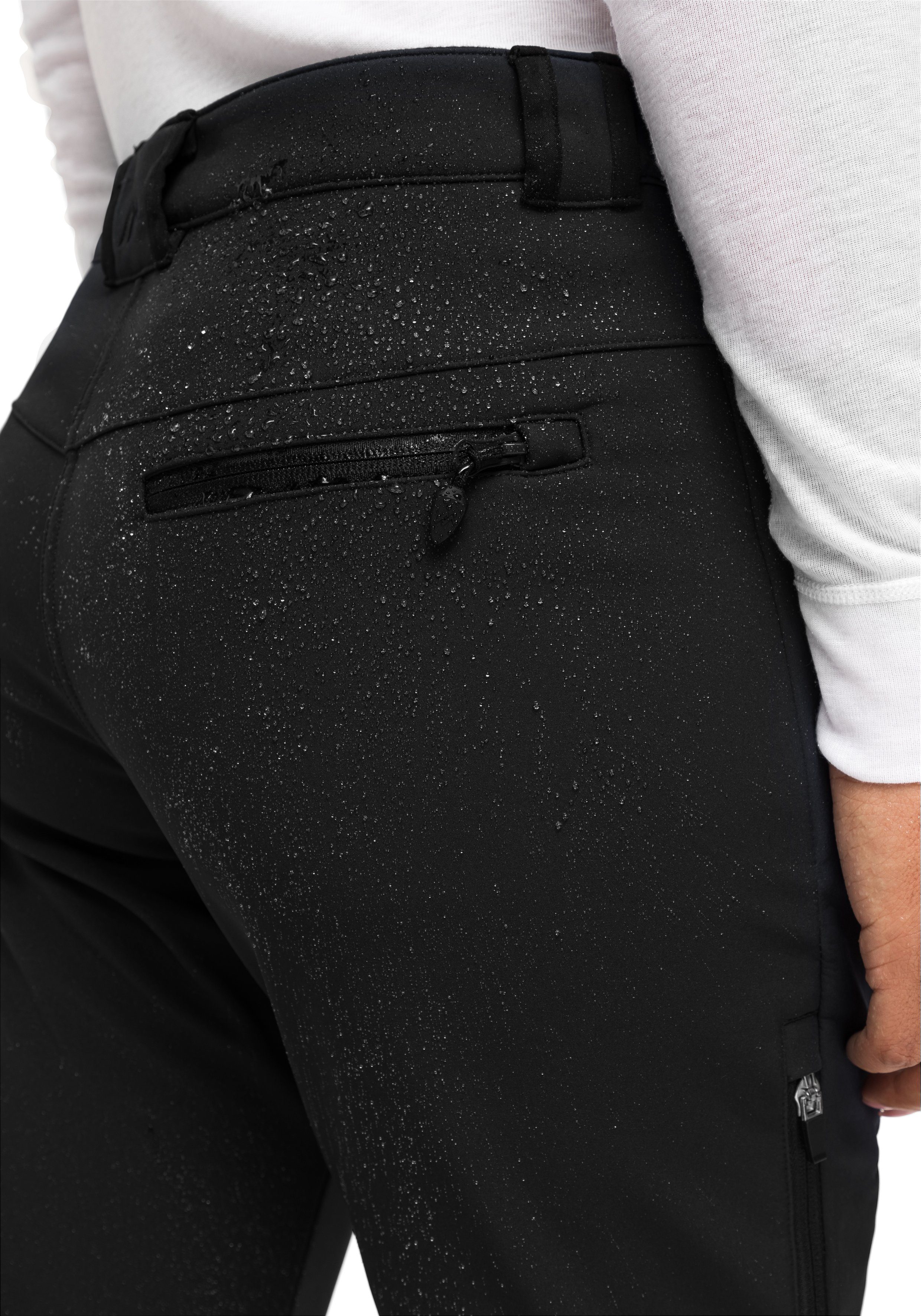 Maier Sports Softshell-broek Adakit W Dames trekkingbroek, ademende outdoorbroek, regular fit