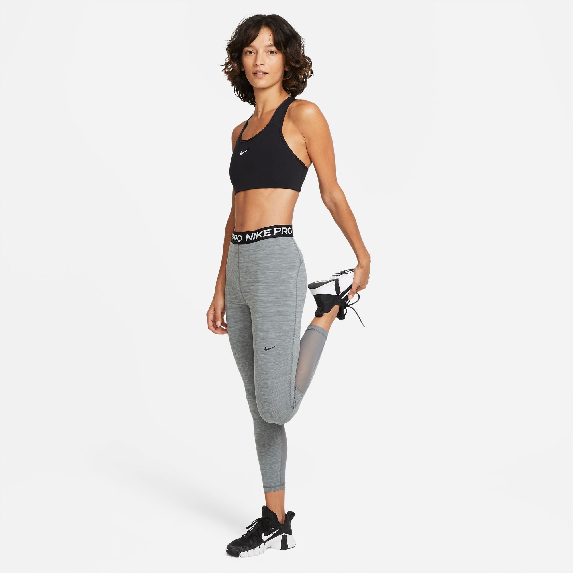 Nike Trainingstights PRO WOMEN'S HIGH-WAISTED / MESH PANEL LEGGINGS