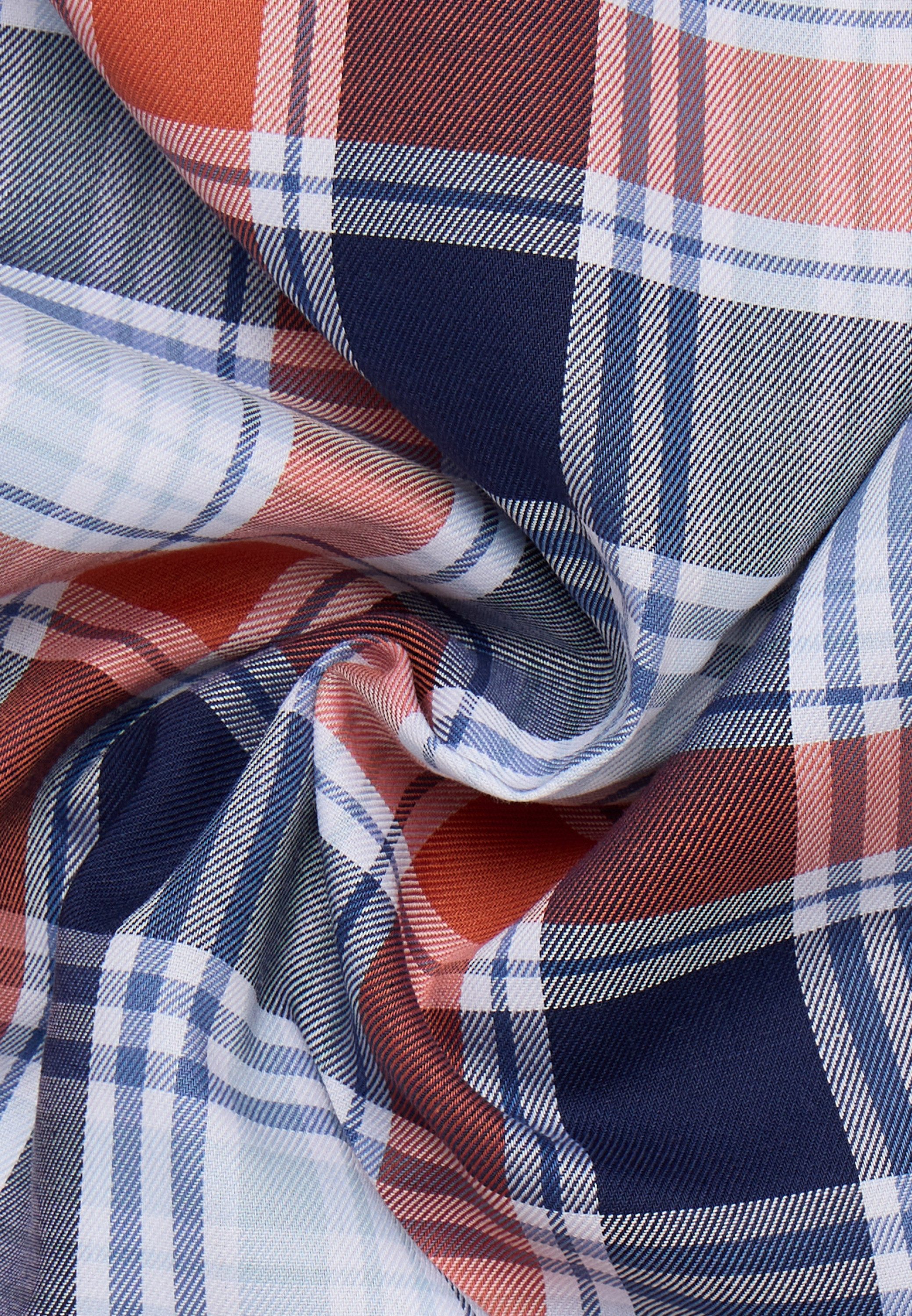 Eterna Overhemd met lange mouwen MODERN FIT NON IRON (strijkvrij)