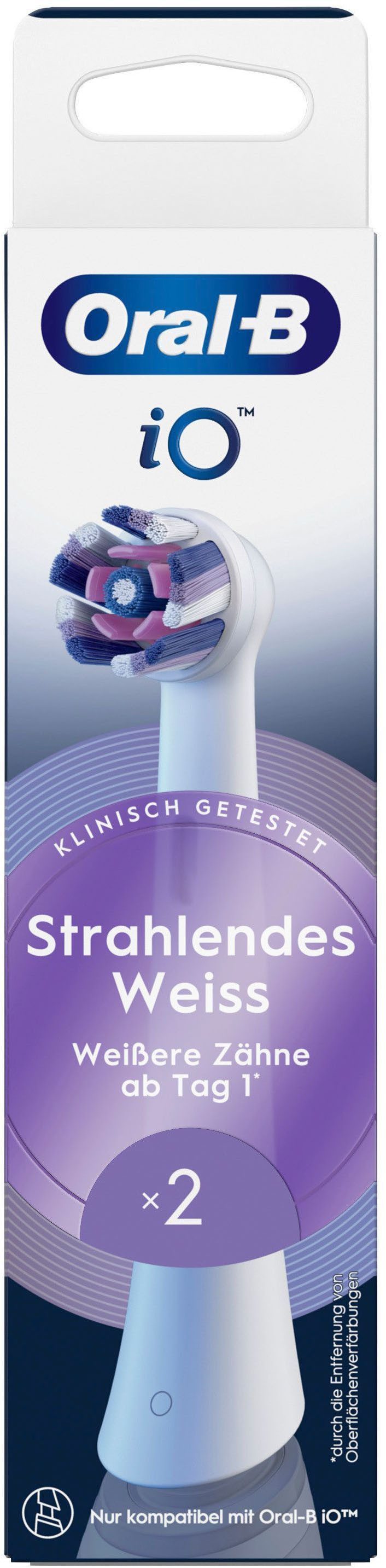 Oral B Opzetborstels Oral-B iO Strahlendes Weiss