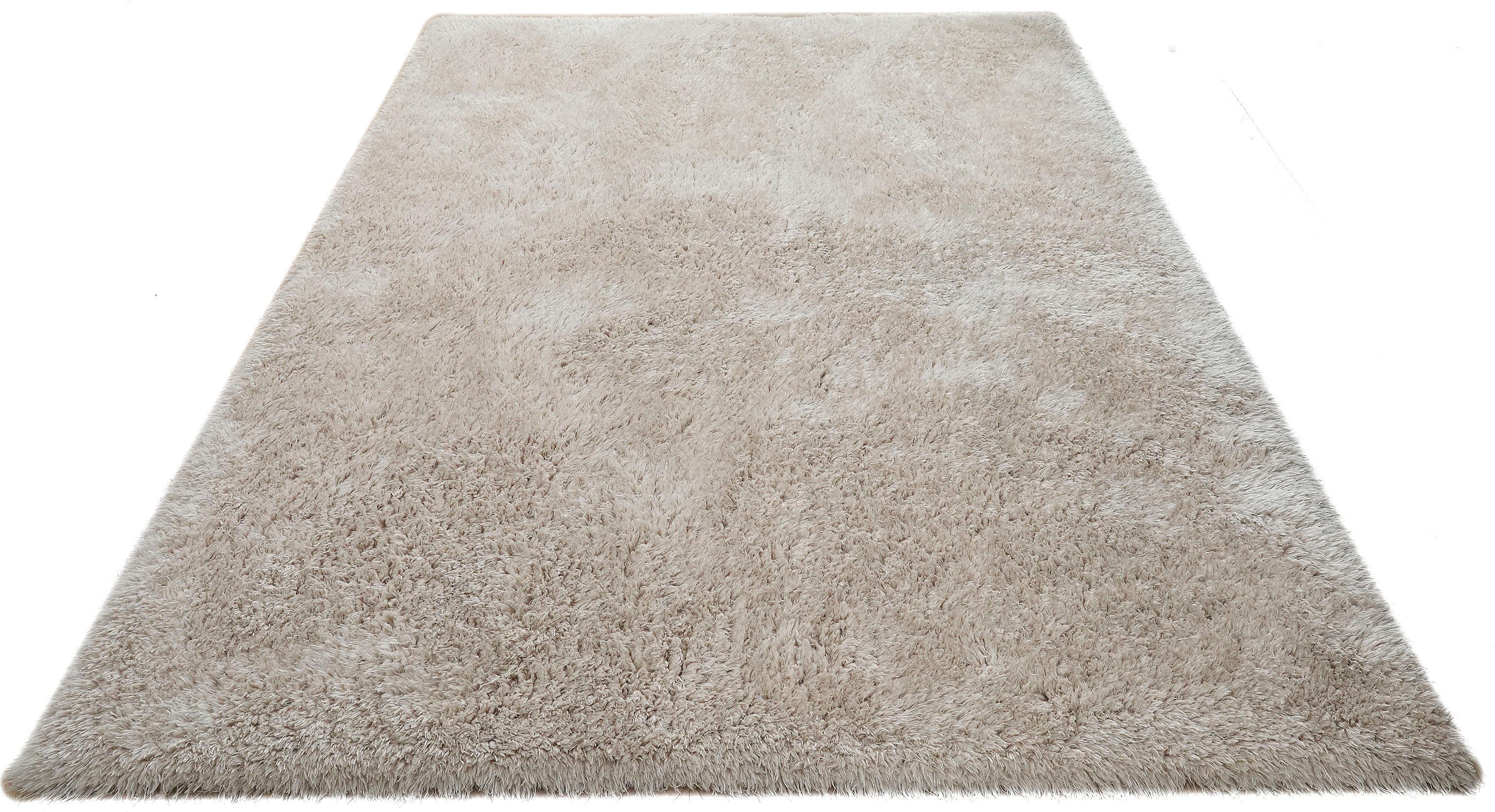 my home Hoogpolig vloerkleed Micro Shaggy zacht, unikleuren, woonkamer, slaapkamer, kinderkamer