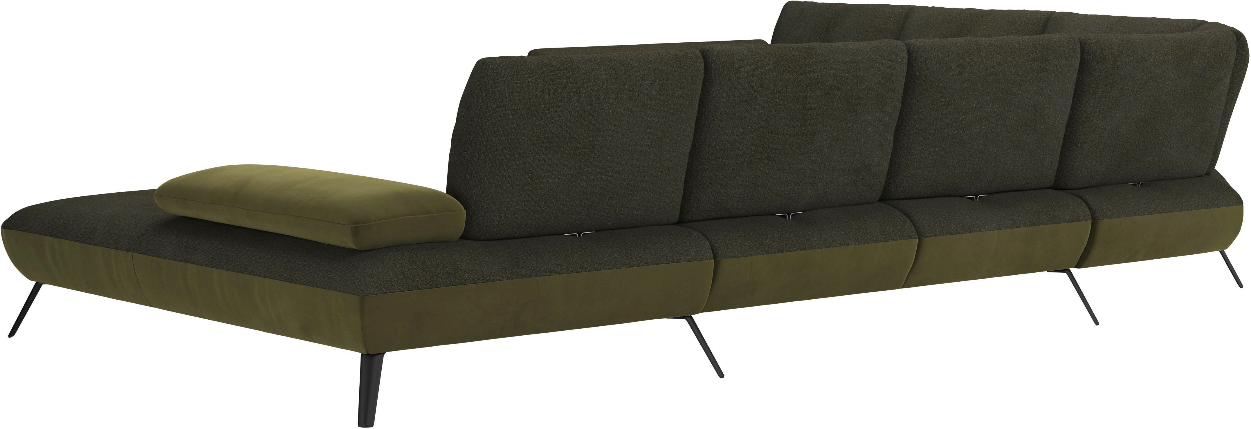 Places of Style Zithoek Mikado U-vorm incl. zitdiepteverstelling en armleuningverstelling