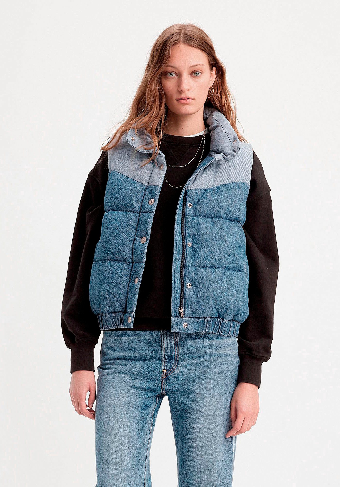 Levi's® Jeansgilet JUNO WESTERN PUFFER VES