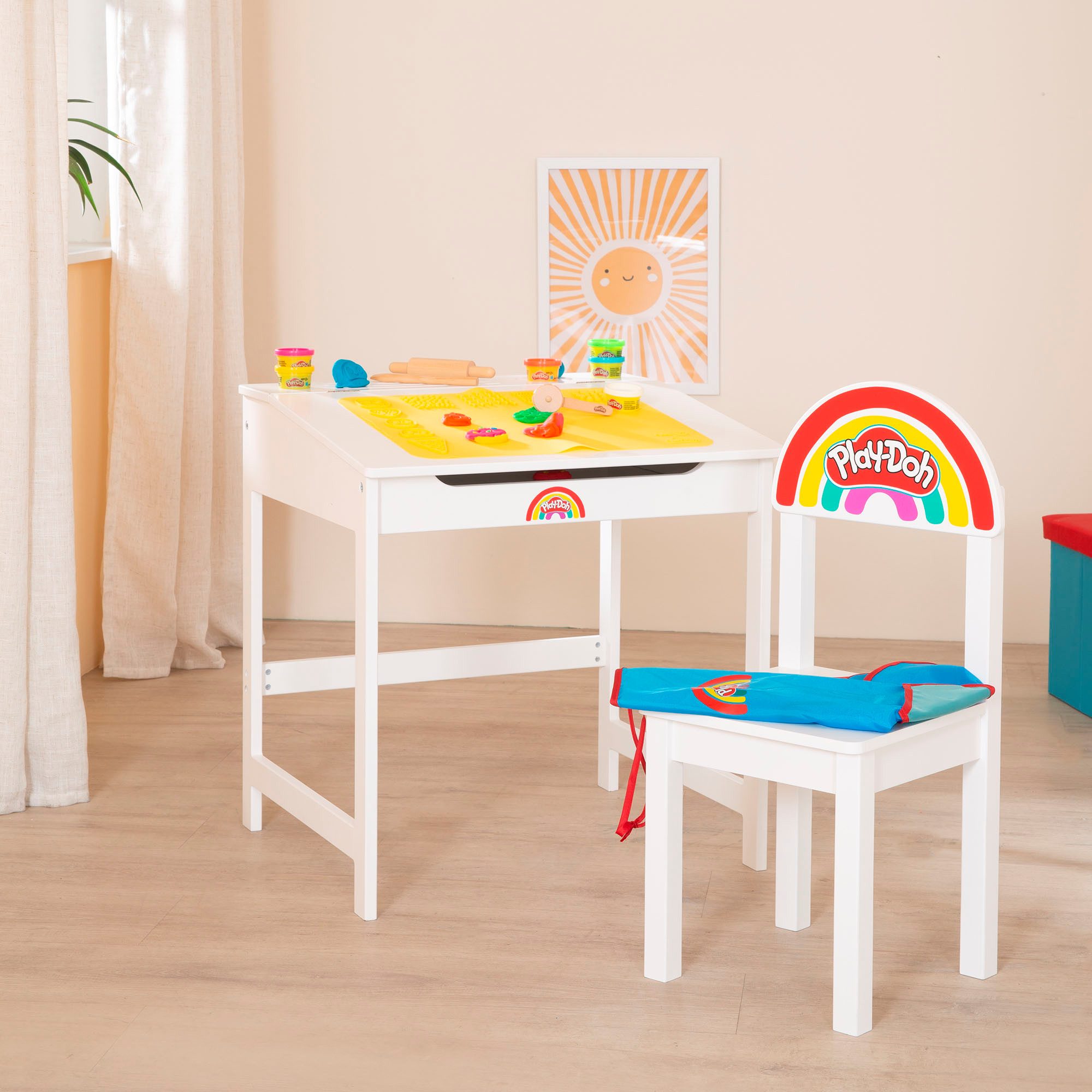 Roba® Kinderzithoek Play-Doh Schulpult (set)