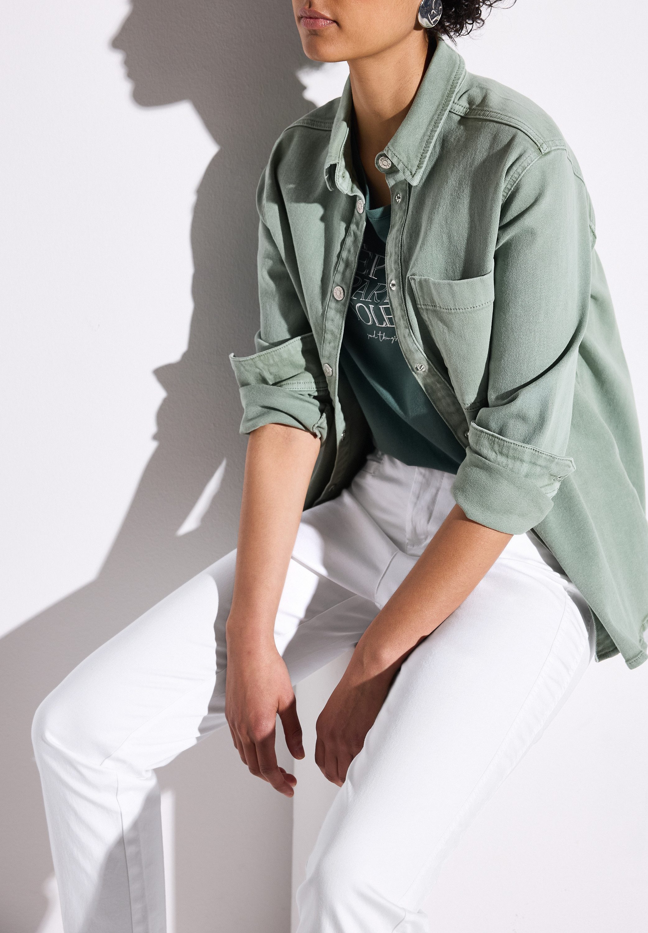STREET ONE Stoffen broek Yulius