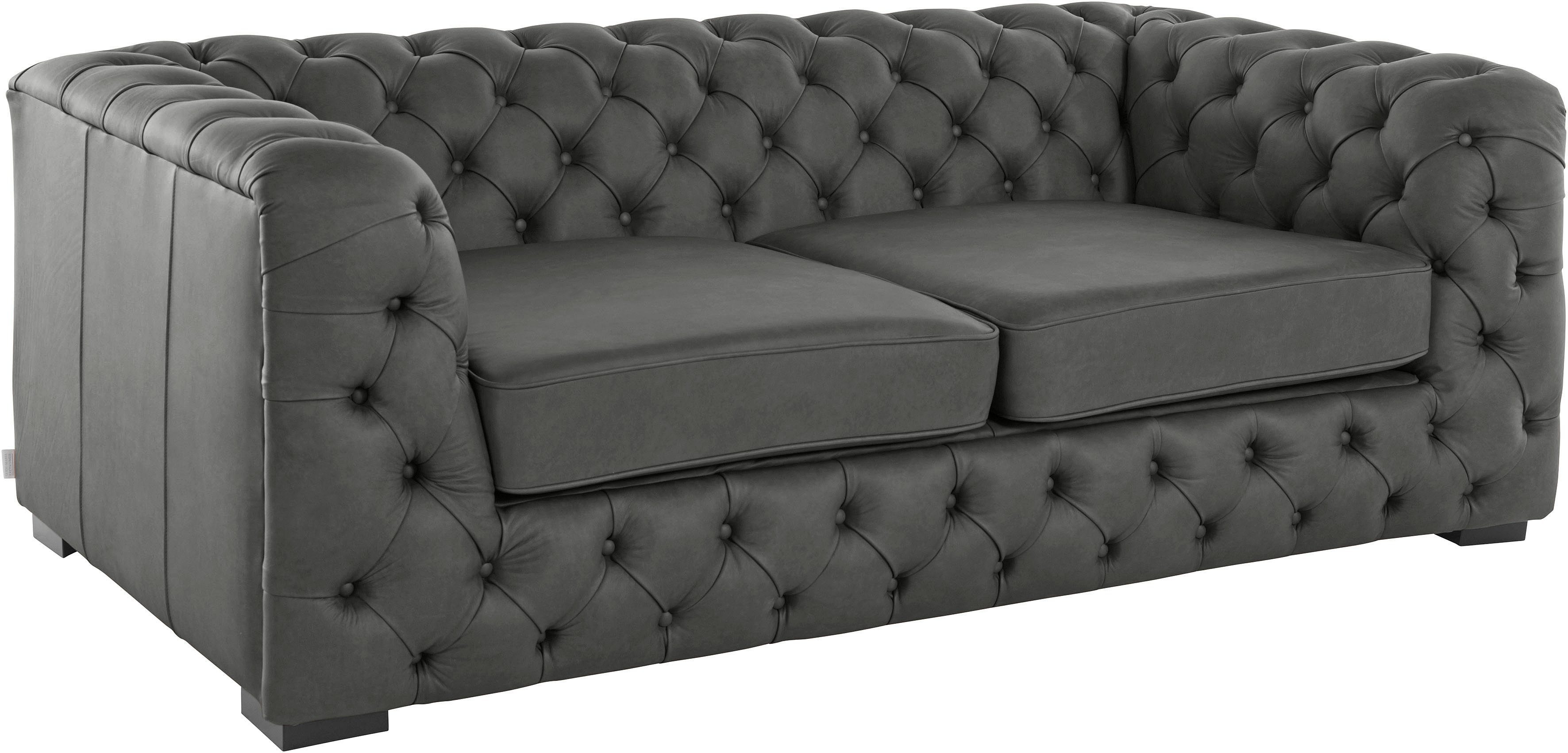 Guido Maria Kretschmer Home&Living Chesterfield-bank Kalina met klassieke chesterfield-capitonnage