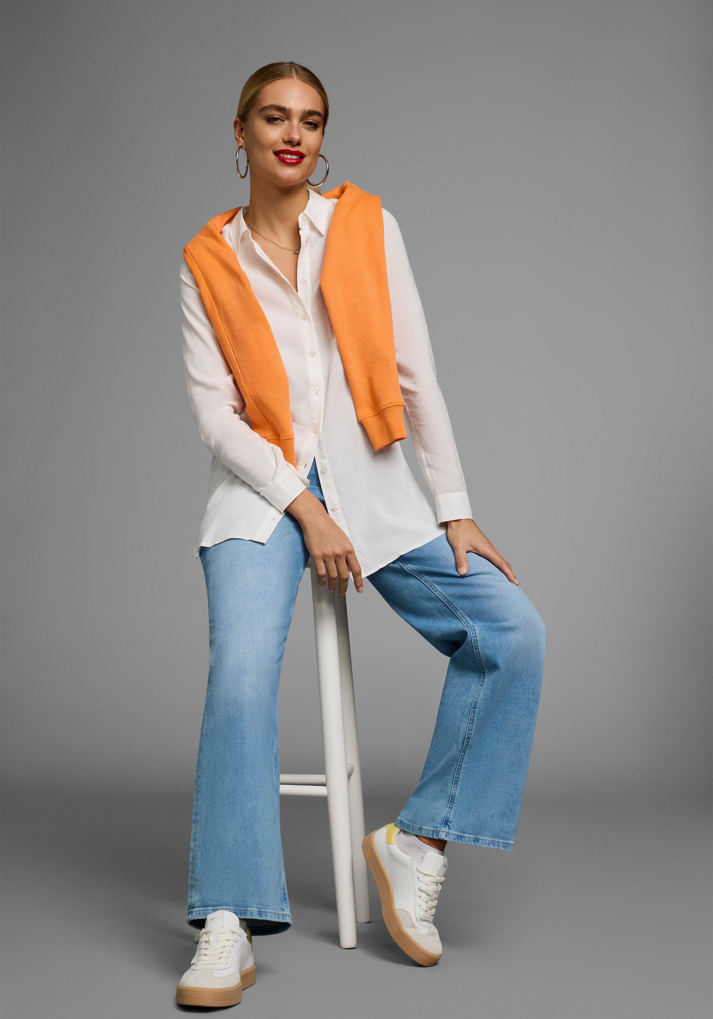 OTTO products Lange blouse van zachte lenzing™ ecovero™ viscose