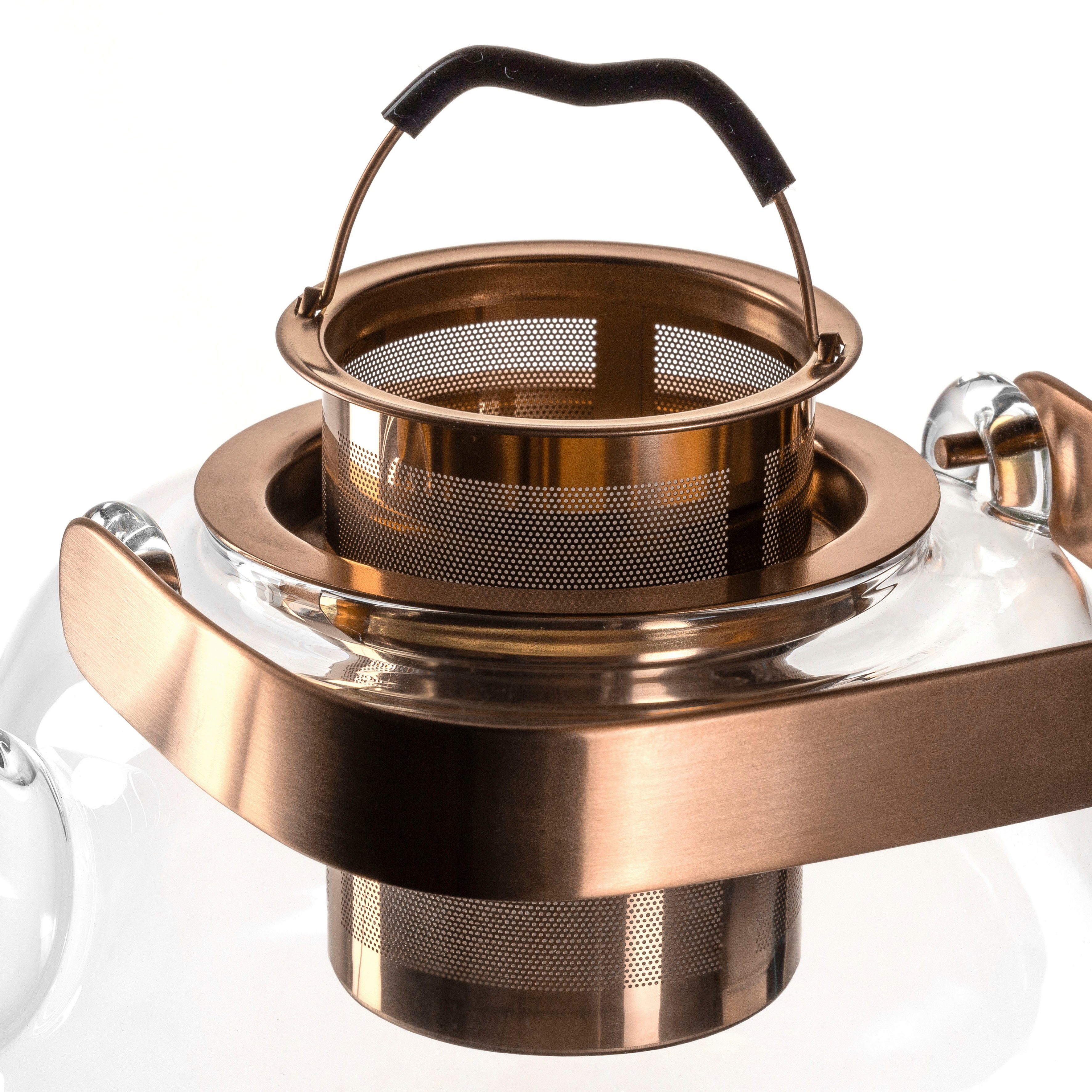 LEONARDO Theepot TÈ PER TE met metalen handvat, 1200 ml