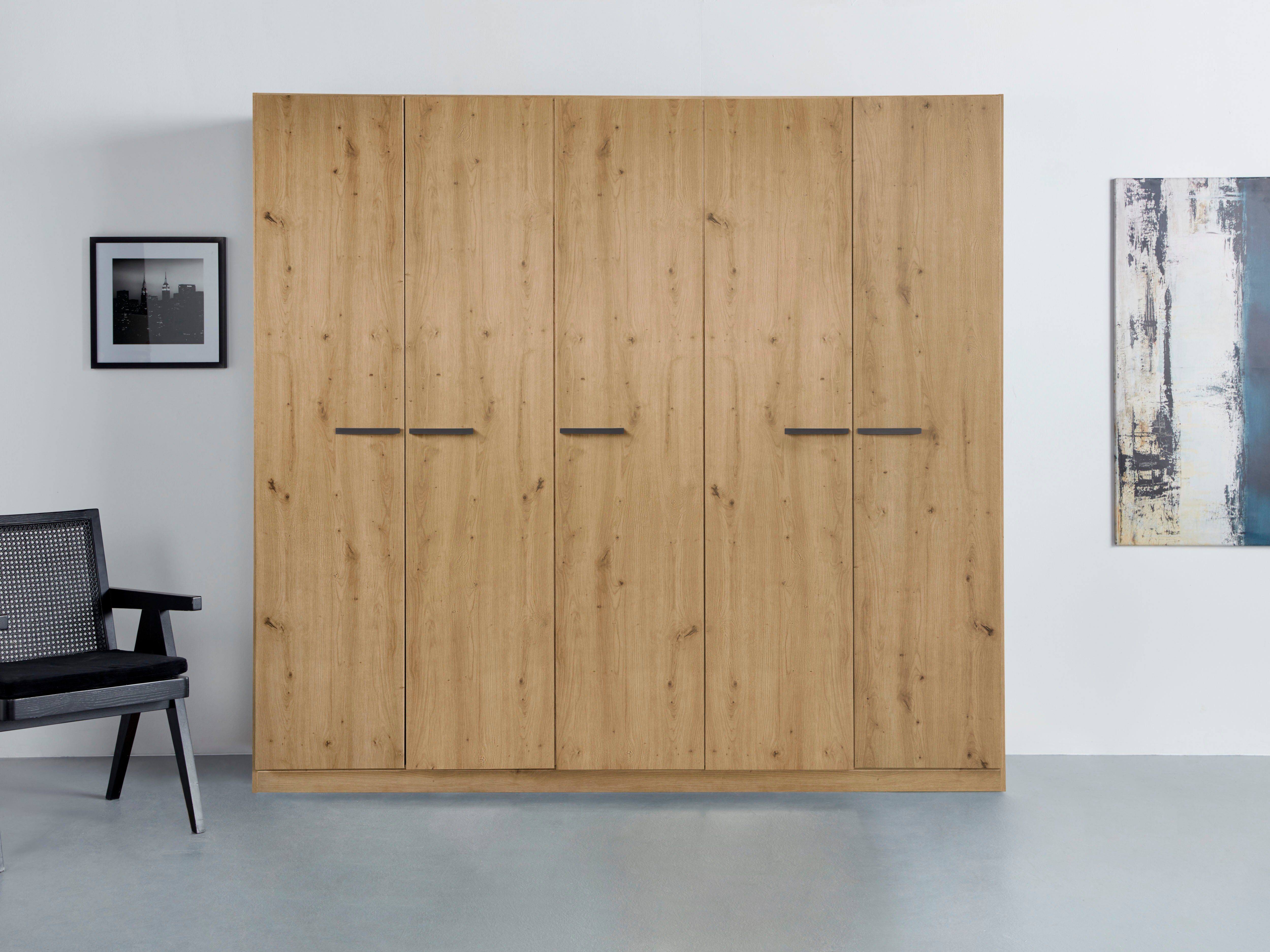 rauch Draaideurkast Kledingkast kast garderobe TOPSELLER OTELI incl. binnenindeling met 3 binnenlades extra planken optioneel met spiegel made in germany