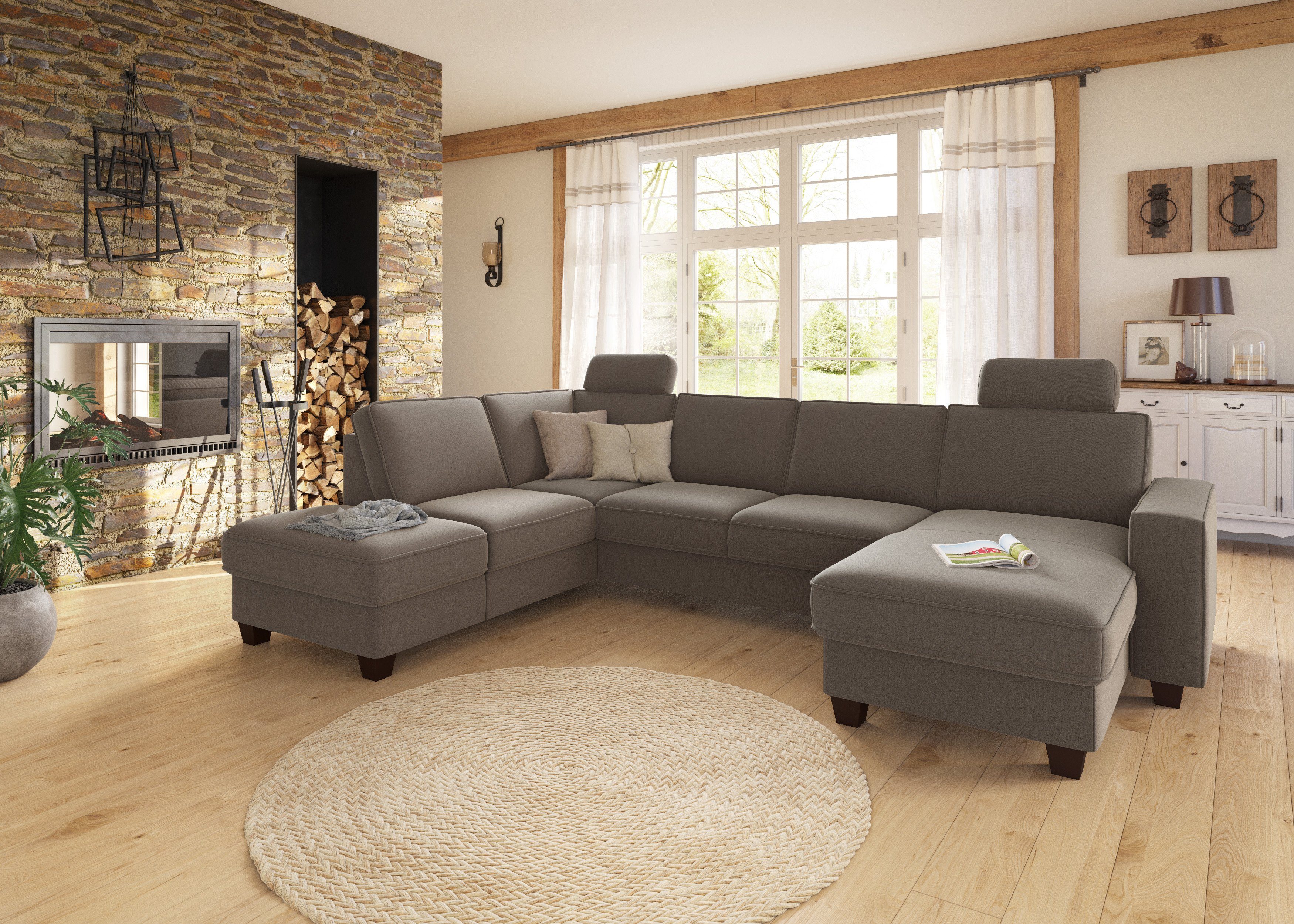 Home affaire Hoofdsteun County set van 2, passend bij de "county"-serie (set, 2 stuks)