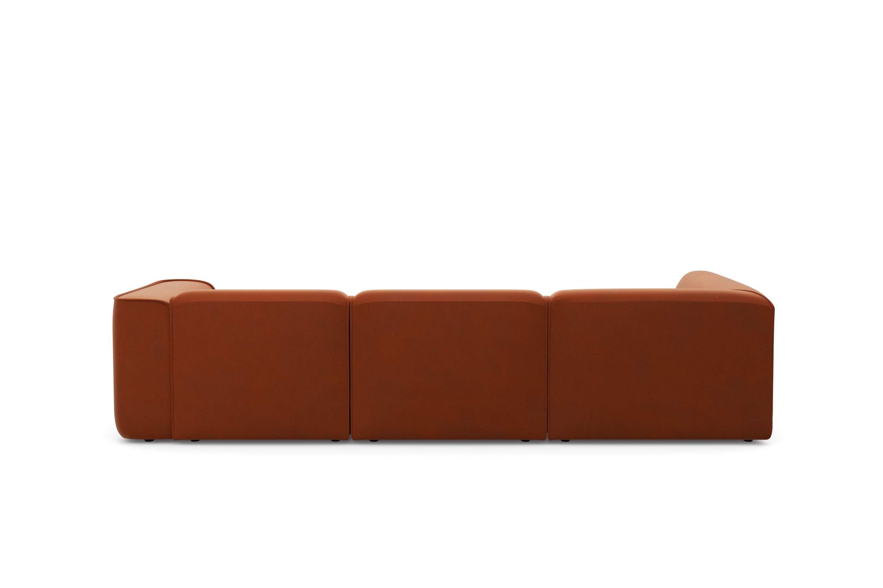 RAUM.ID Hoekbank Merid L-vorm, altijd uitbreidbaar met modules, B/D/H: 295/162/70 cm