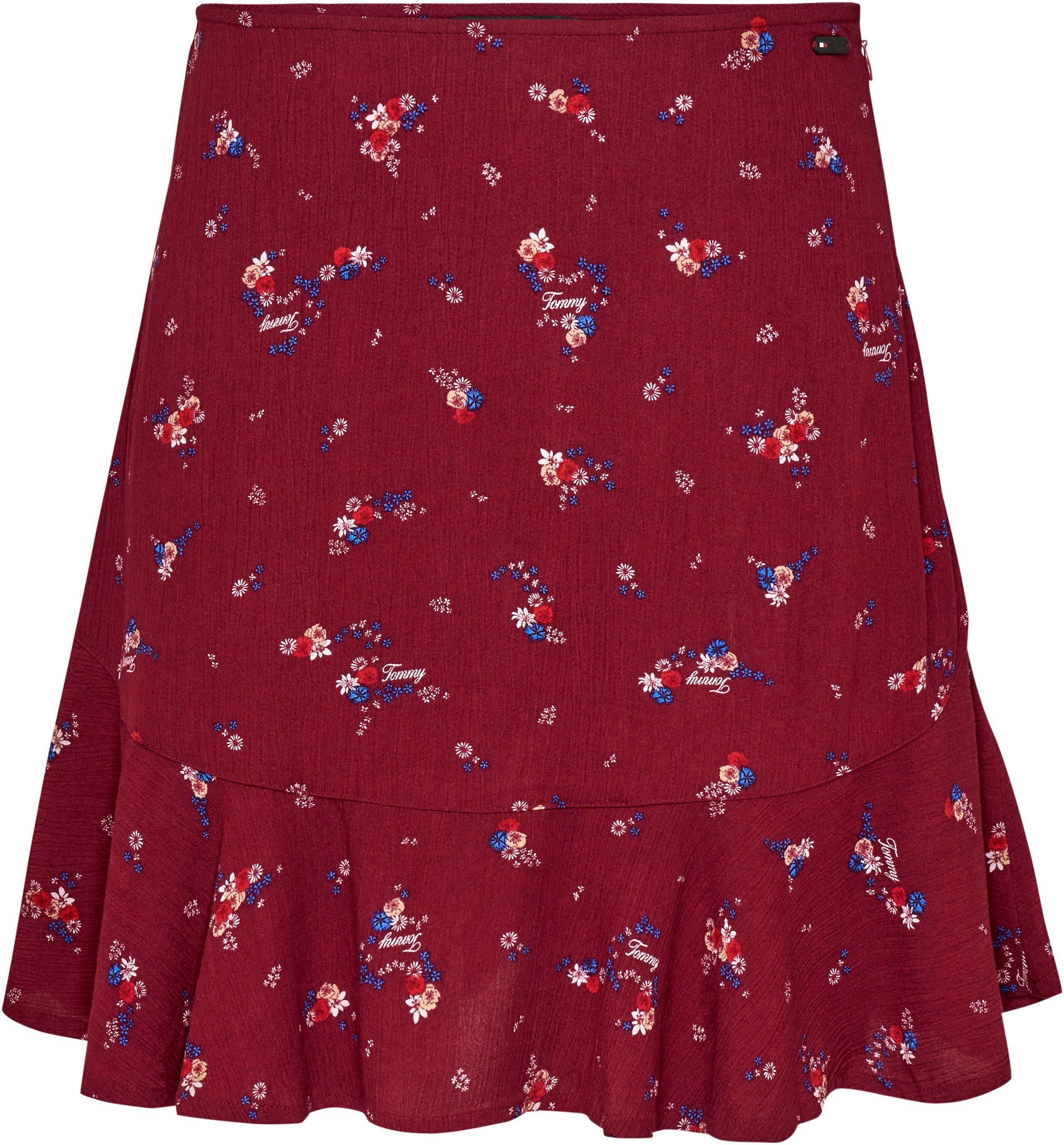 TOMMY JEANS Minirok TJW FLORAL TIERED MINI SKIRT