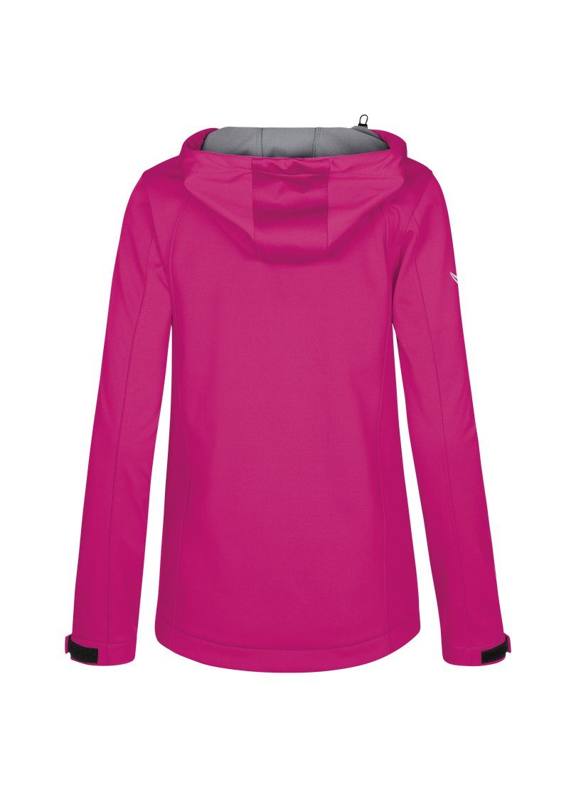 Trigema Softshell-jack TRIGEMA getailleerd Softshell-jack met capuchon (1 stuk)