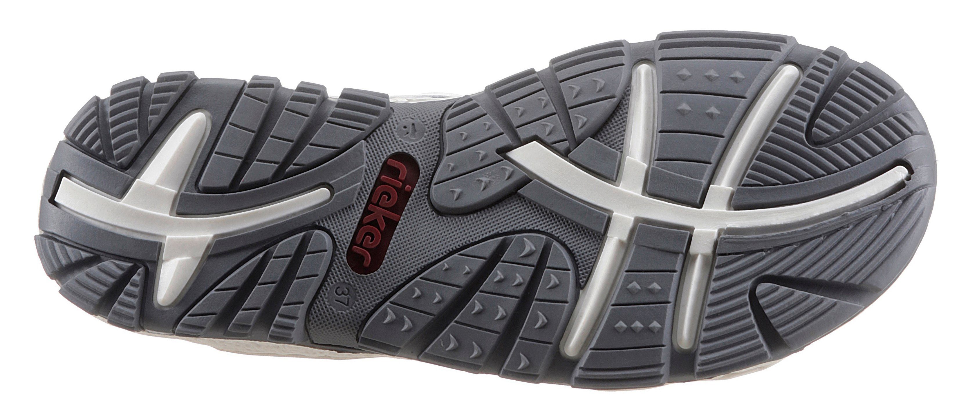 Rieker Sandalen zomerschoen, sandaal, sleehak, in used-look