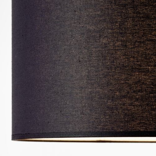 Brilliant Leuchten Hanglamp Esher Hanglamp 38 cm zwart (1 stuk)