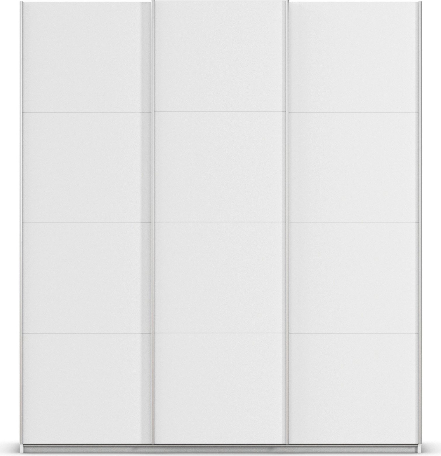 rauch Schuifdeurkast Kledingkast kast garderobe AGORDO met decor- of hoogglansfront doordachte binnenuitrusting, in 4 breedtes en 2 hoogtes made in germany