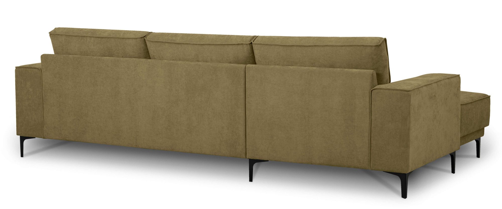 Places of Style Hoekbank Oland, structuur, platweefsel, luxe microvezel, bouclé