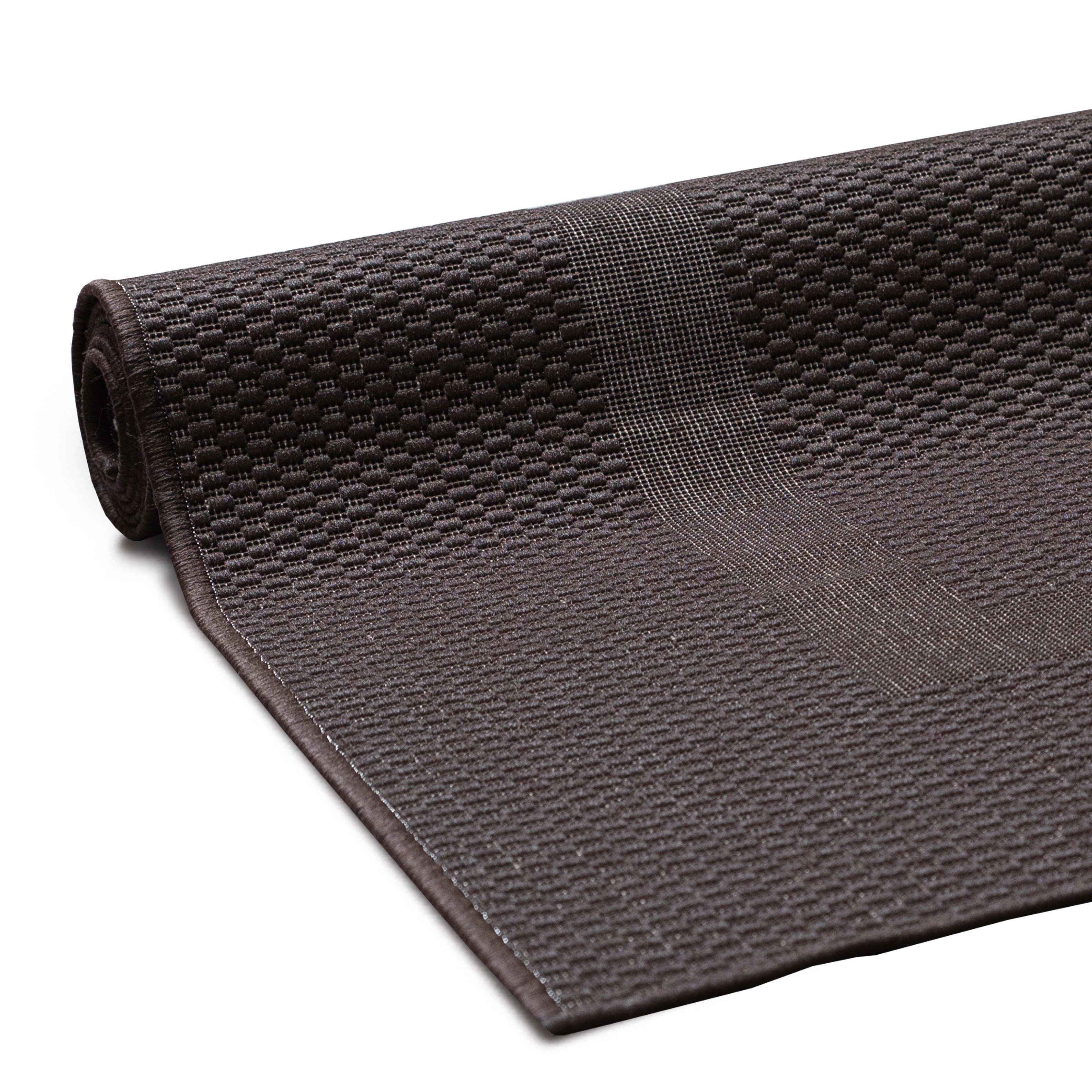 my home Vloerkleed Venetië rand is ook als loper verkrijgbaar Geschikt voor binnen en buiten, sisal-look, weerbestendig & uv-bestendig
