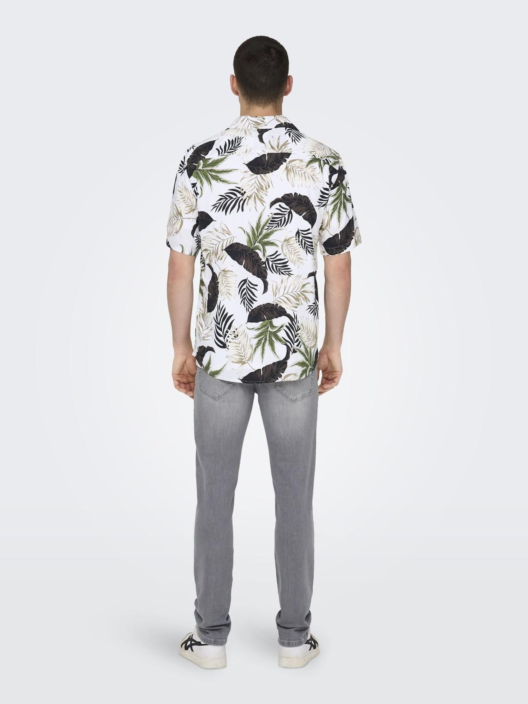 ONLY & SONS Hawaï-overhemd ONSWAYNE LIFE AOP SS VISCOSE SHIRT NOOS