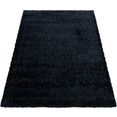 ayyildiz teppiche hoogpolig vloerkleed brilliant 4200 zwart
