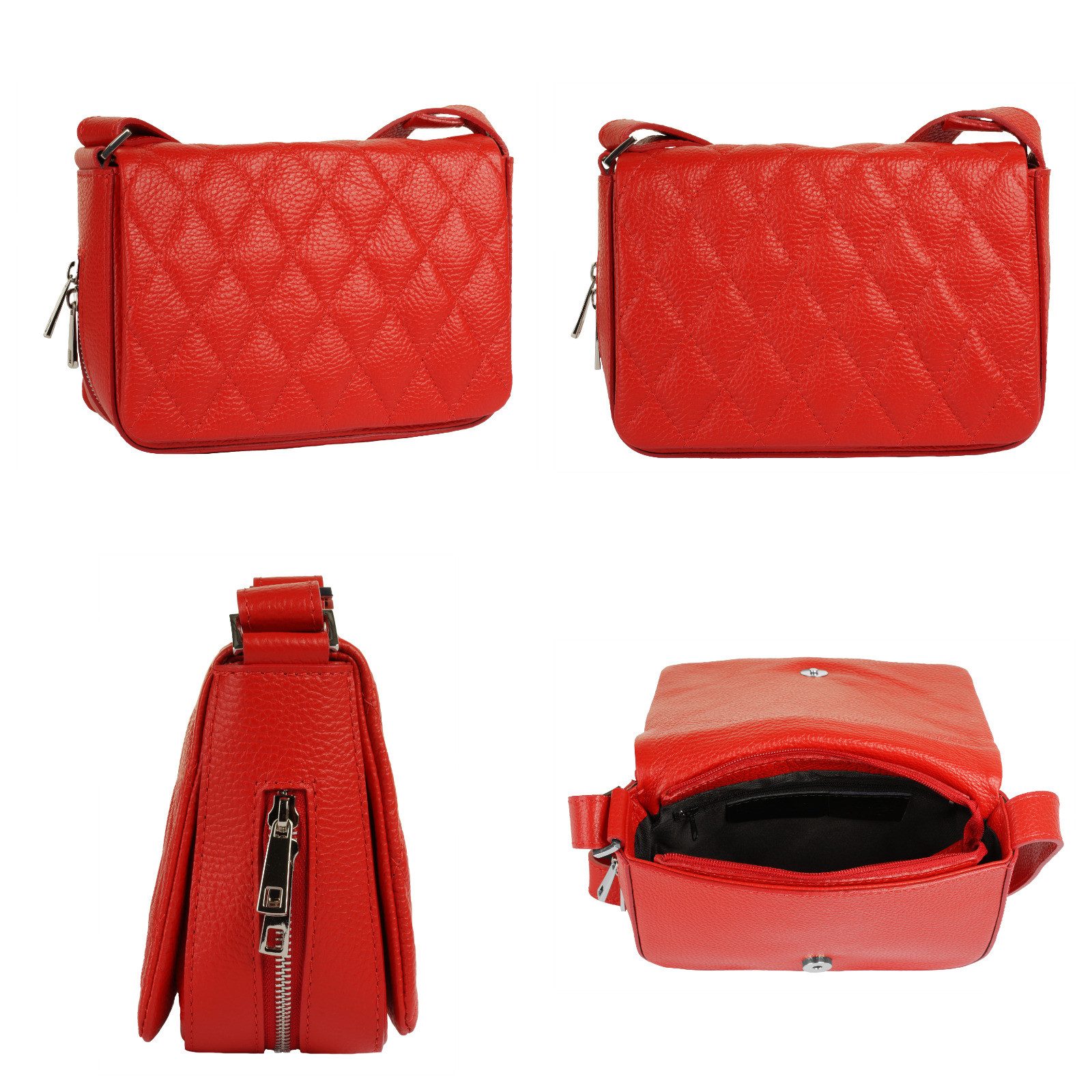 Cluty Tas echt leer, made in italy