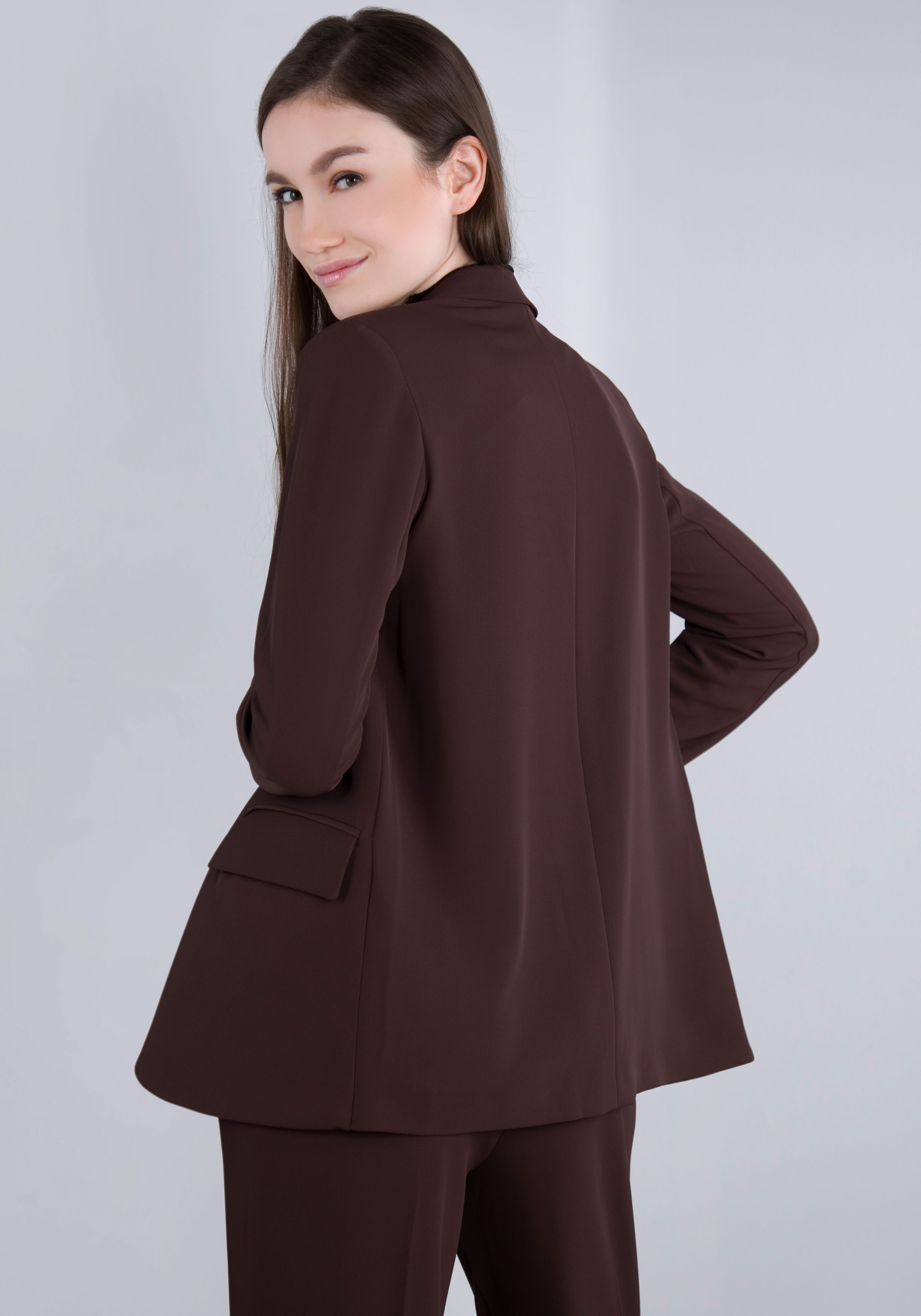 IMPERIAL Korte blazer met stretch