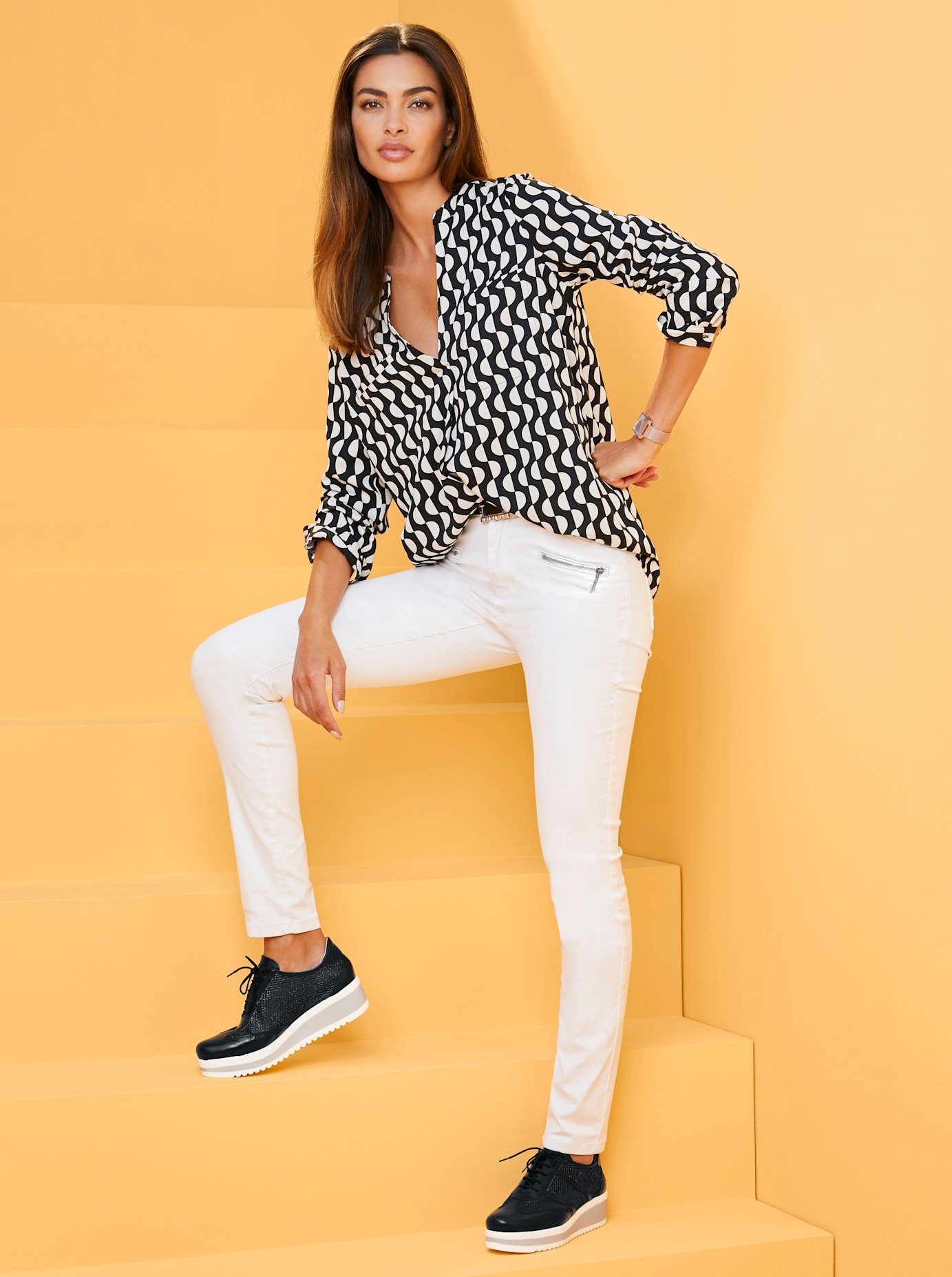 heine Blouse zonder sluiting